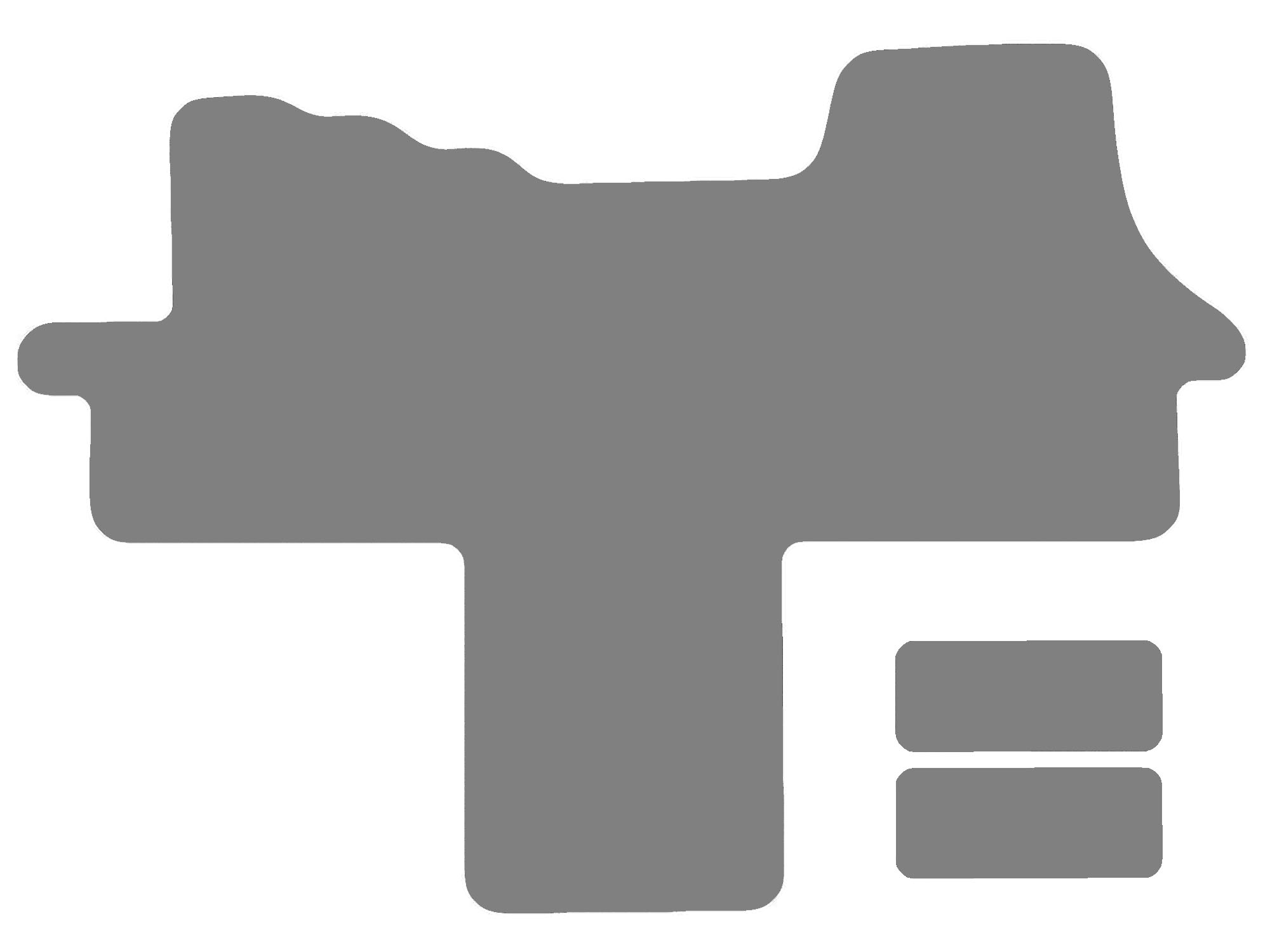 Floor mat set for Citroen Jumper II, type 250 (year of construction 2006-2025) Floor mat set for Citroen Jumper II, type 250 (year of construction 2006-2025)