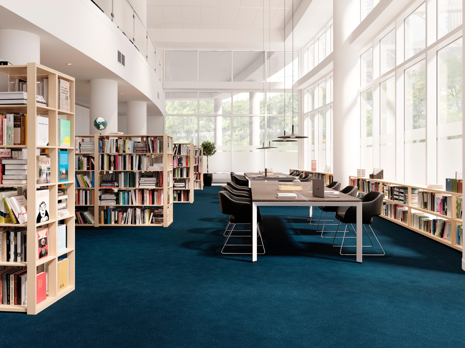 Feinripp-Teppichboden Riley