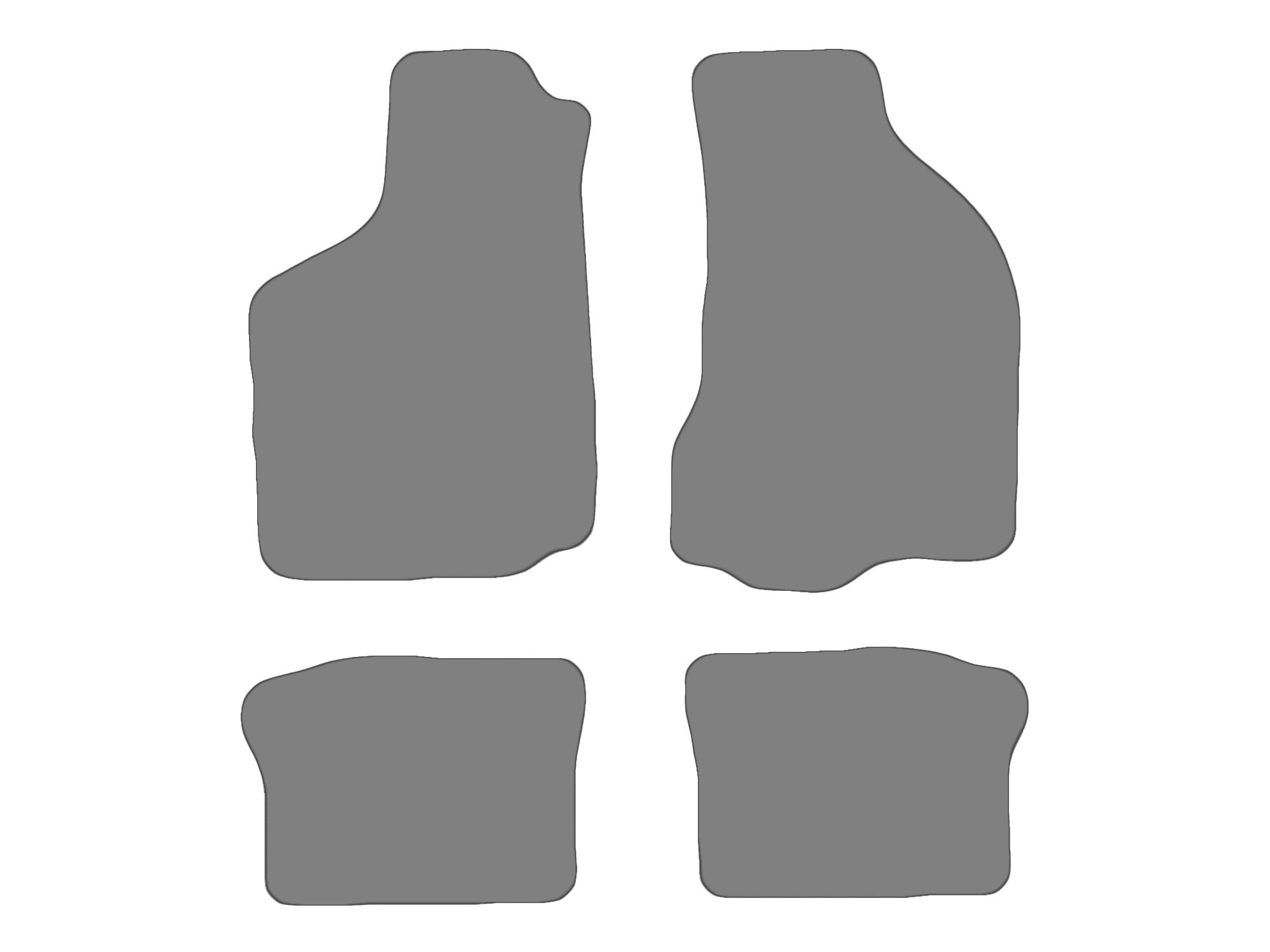 Vloermatenset compatibel voor Seat Cordoba, type 6L2  (bouwjaar 2002-2009)