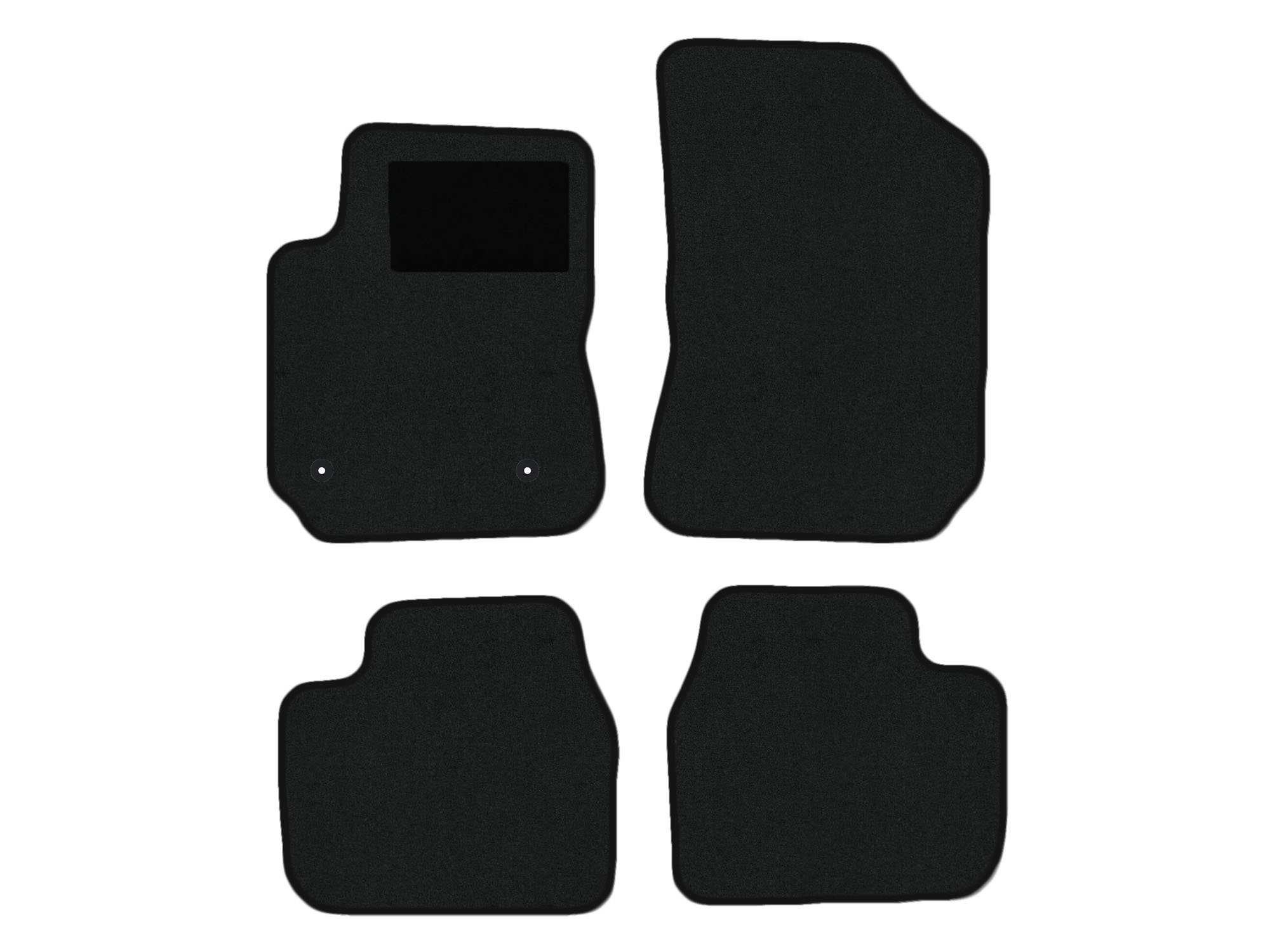 Tapis de voiture compatible avec Citroen C4 Cactus Type 0B, 0P (construction 2014 - actuelle)
