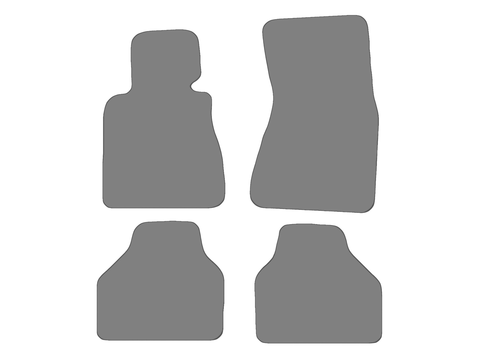 Floor mat set for BMW 7er, type E65  (year of construction 2001-2009)