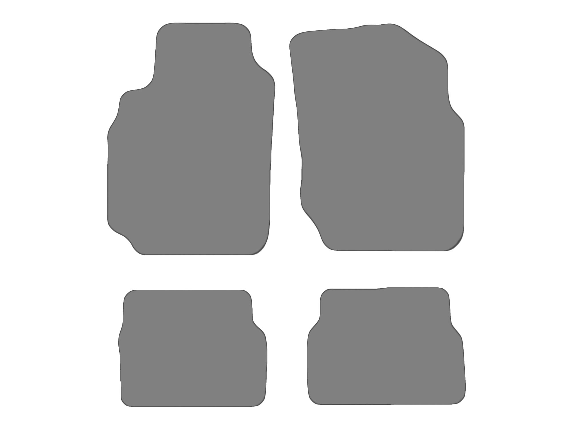 Jeu de tapis compatible avec Nissan Almera II, type N16 3 türig (année de construction 2000-2006)