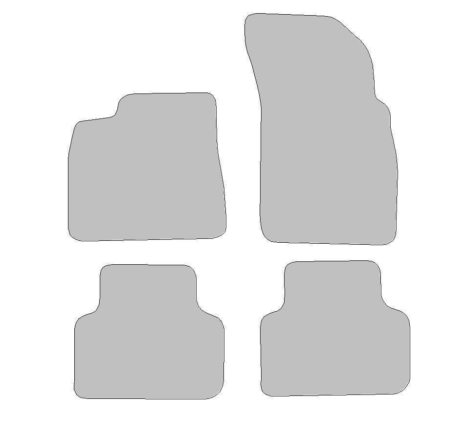 Fußmatten passend für Audi Q8 Typ  (Baujahr 2018 - aktuell)