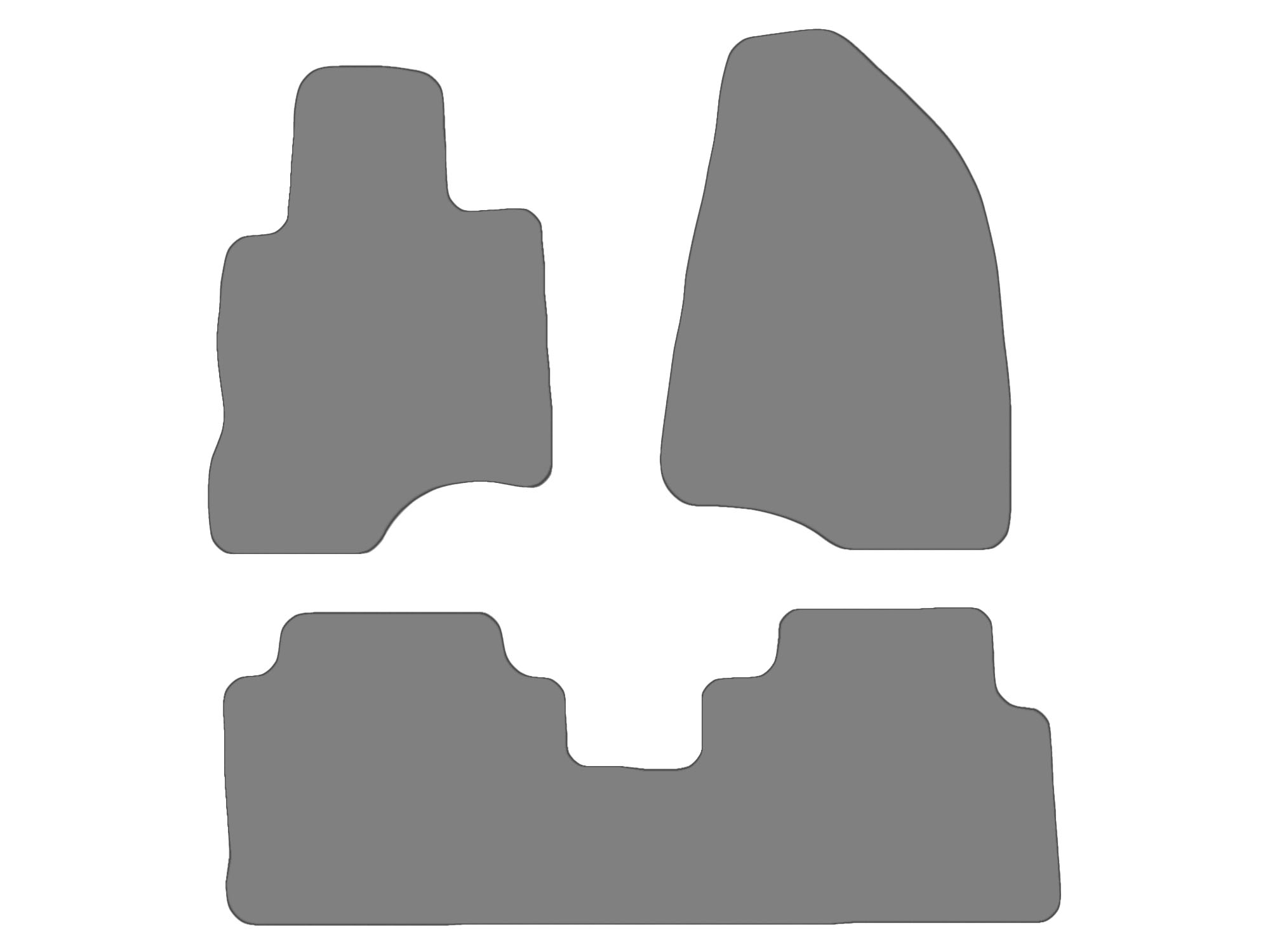 Tapis de voiture compatible avec Chevrolet Captiva Type C100, C140 (construction 2006 - actuelle)