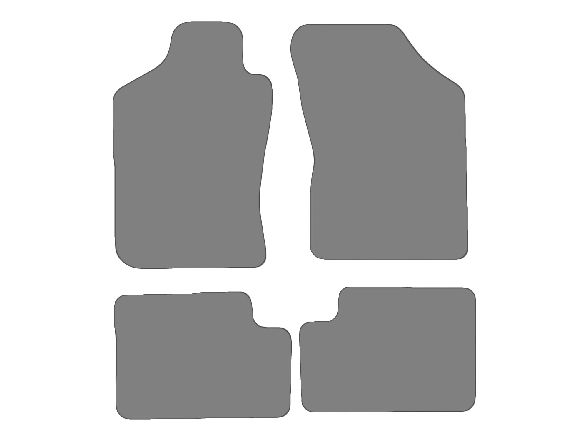 Fußmatten passend für Nissan Sunny II Typ N13, B12 (Baujahr 1986 - 1991)