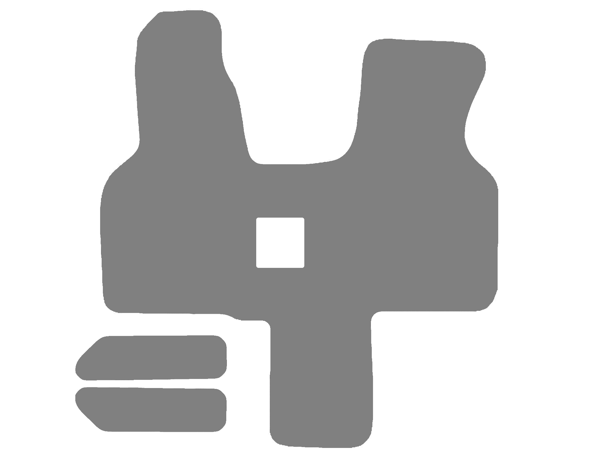 Vloermatenset compatibel voor VW T4, type 70, 7D Schaltgetriebe (bouwjaar 1990-2003) Vloermatenset compatibel voor VW T4, type 70, 7D Schaltgetriebe (bouwjaar 1990-2003)