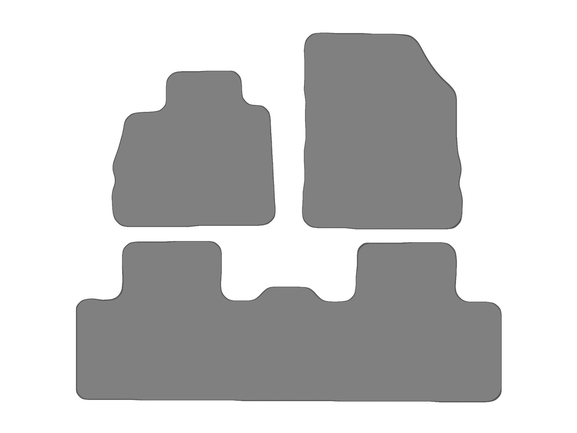 Floor mat set for Renault Scenic IV, type J9  (year of construction 2016-2023) Floor mat set for Renault Scenic IV, type J9  (year of construction 2016-2023)