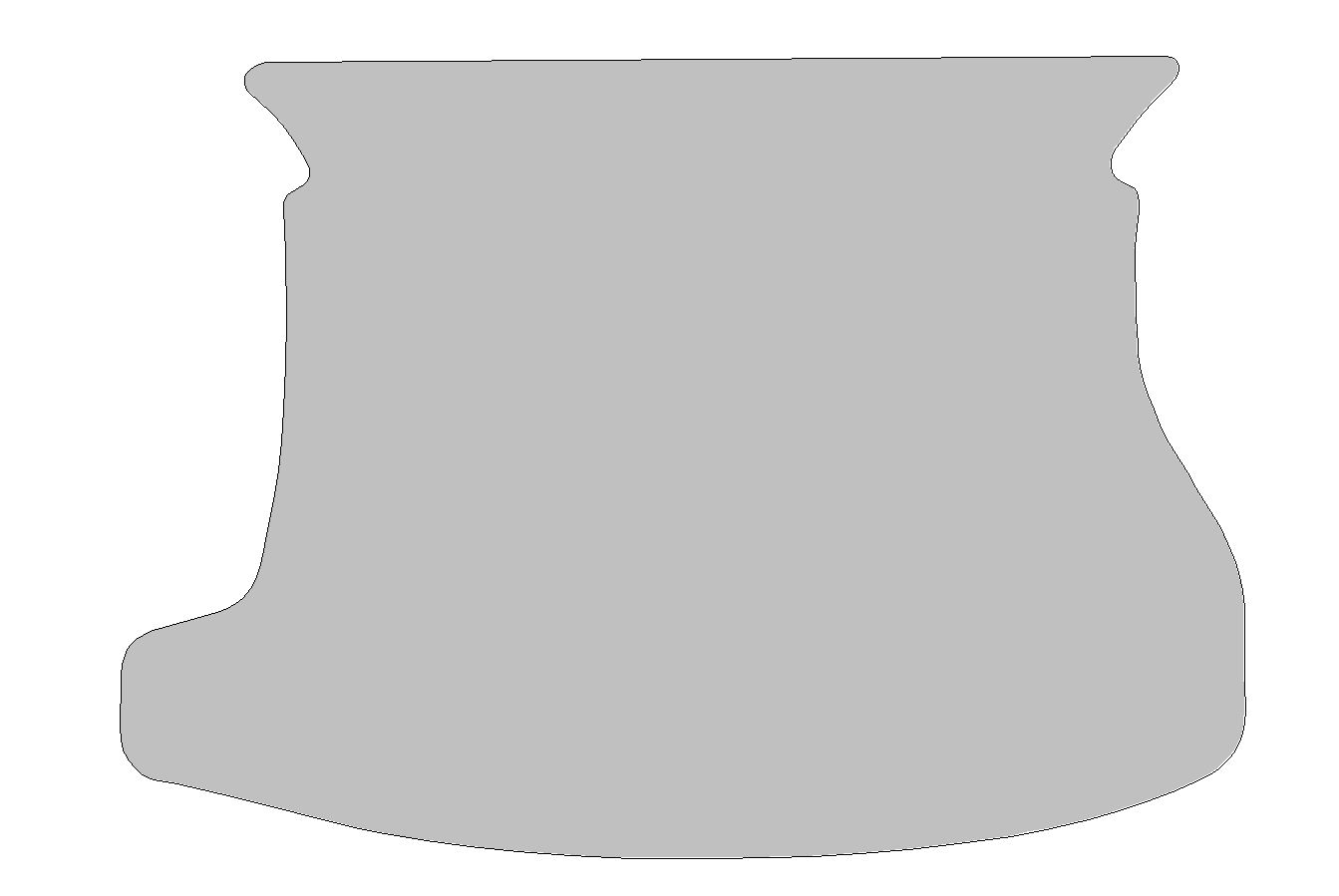 Boot carpet for Mazda Premacy (model year 1999-2005)