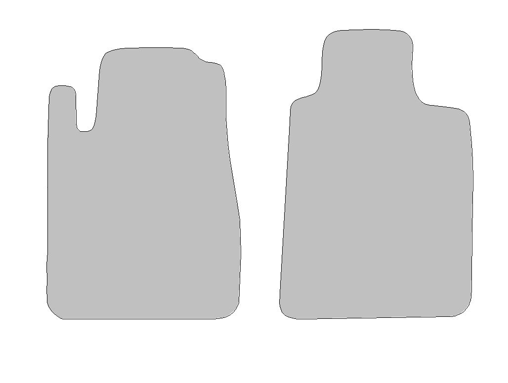 Fußmatten passend für Kia Roadster Typ DB63   (Baujahr 1999-2025)