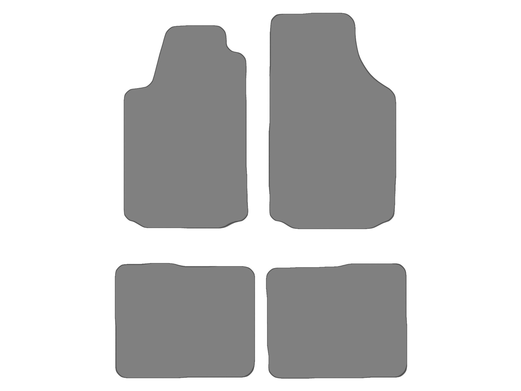 Tapis de voiture compatible avec Audi A2 Type 8Z0 (construction 2000 - 2005)