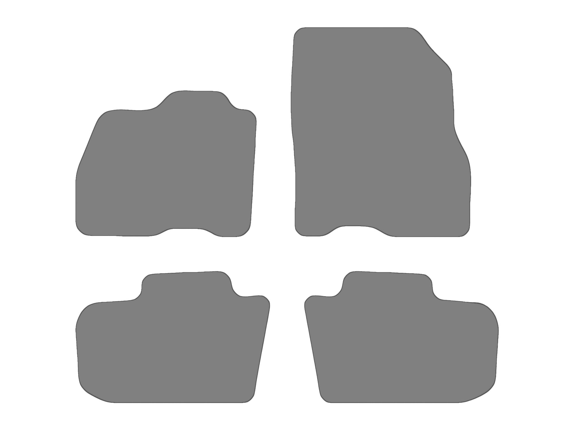 Fußmatten passend für Nissan Leaf Typ ZE1 (Baujahr 2017 - aktuell)