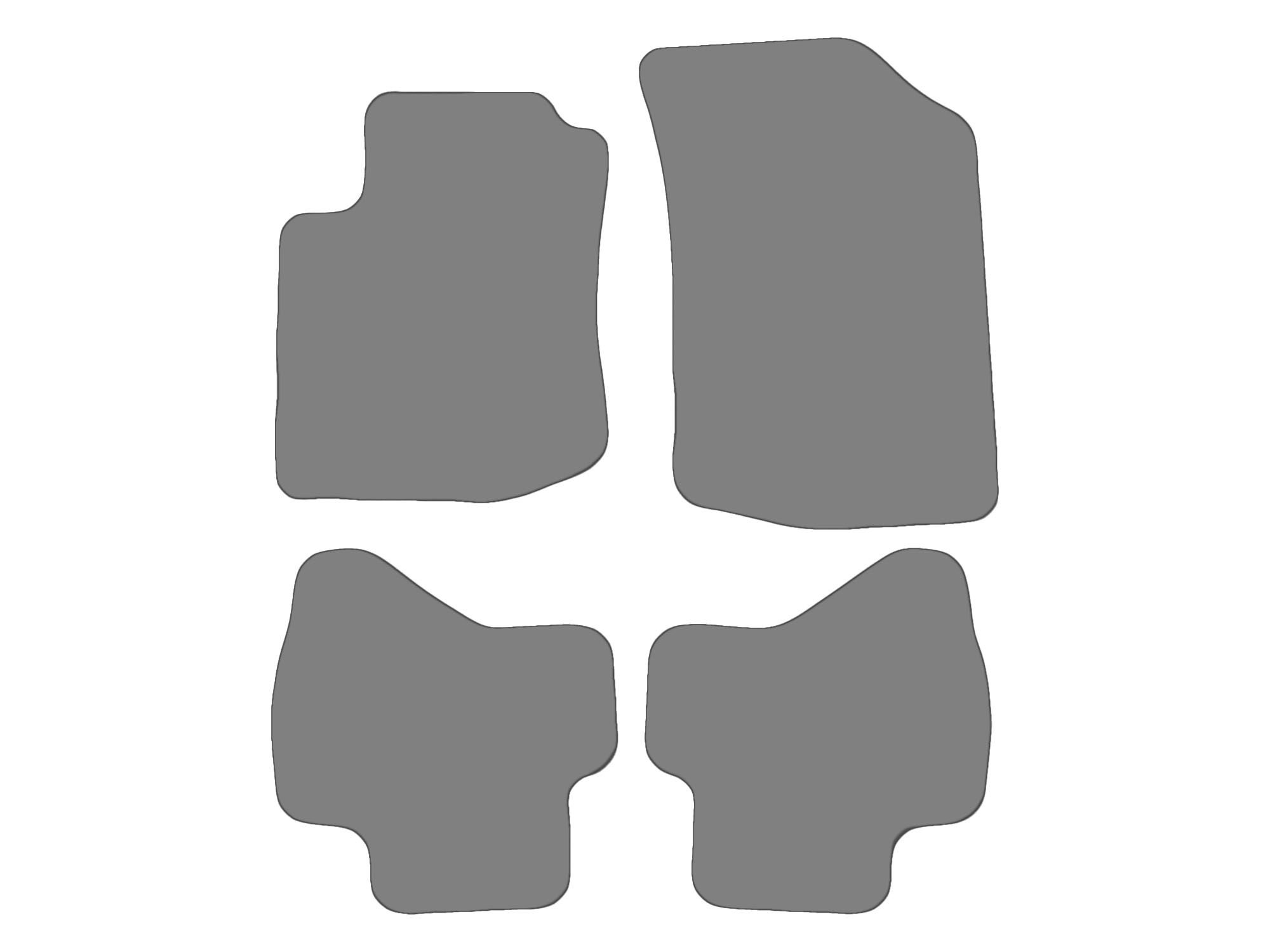 Tapis de voiture compatible avec Citroen C1 II Type PA, PS (construction 2014 - actuelle)