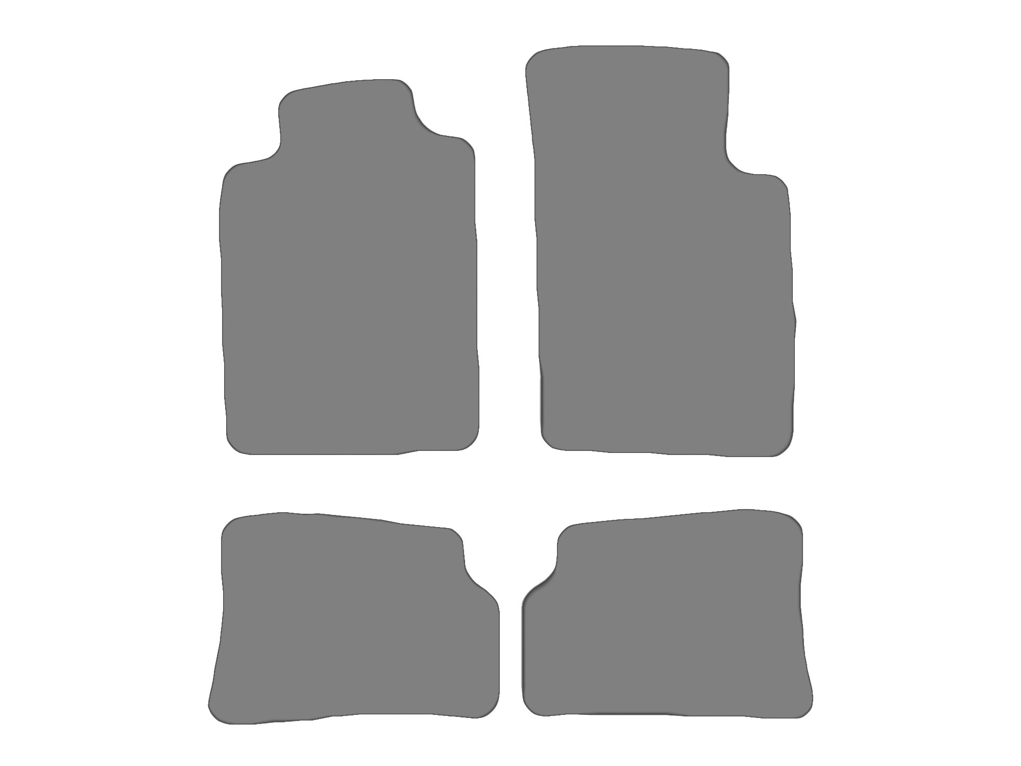 Floor mat set for Renault Megane I, type BA, LA, DA, KA, EA 3 türig (year of construction 1995-2004) Floor mat set for Renault Megane I, type BA, LA, DA, KA, EA 3 türig (year of construction 1995-2004)