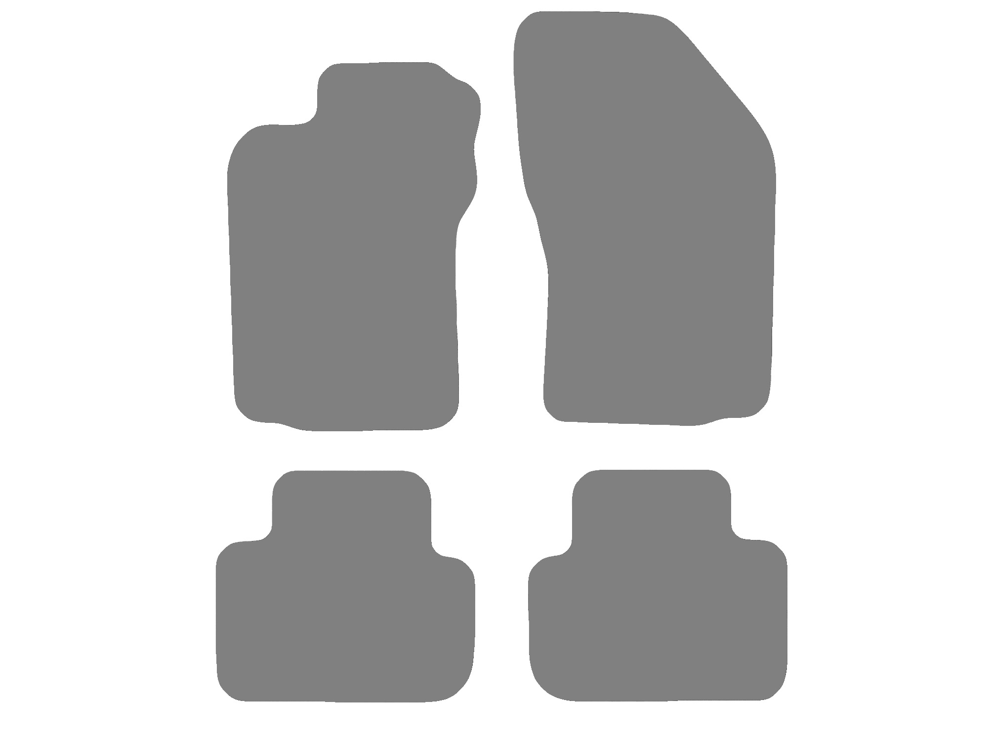 Vloermatenset compatibel voor Alfa Romeo 147, type 937 (bouwjaar 2001-2010) Vloermatenset compatibel voor Alfa Romeo 147, type 937 (bouwjaar 2001-2010)