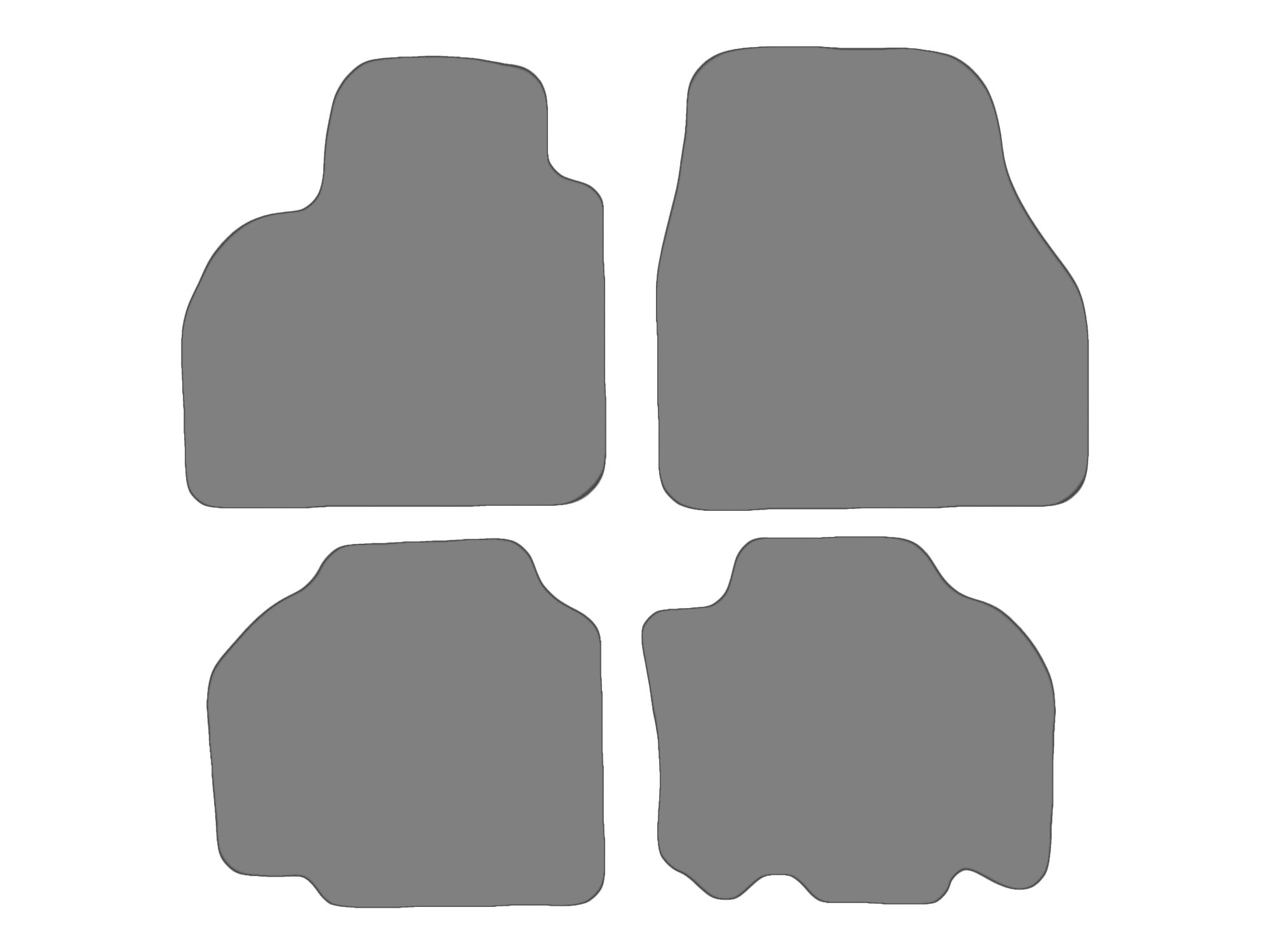 Jeu de tapis compatible avec Renault Kangoo, type KW, FW  (année de construction 2008-2021)