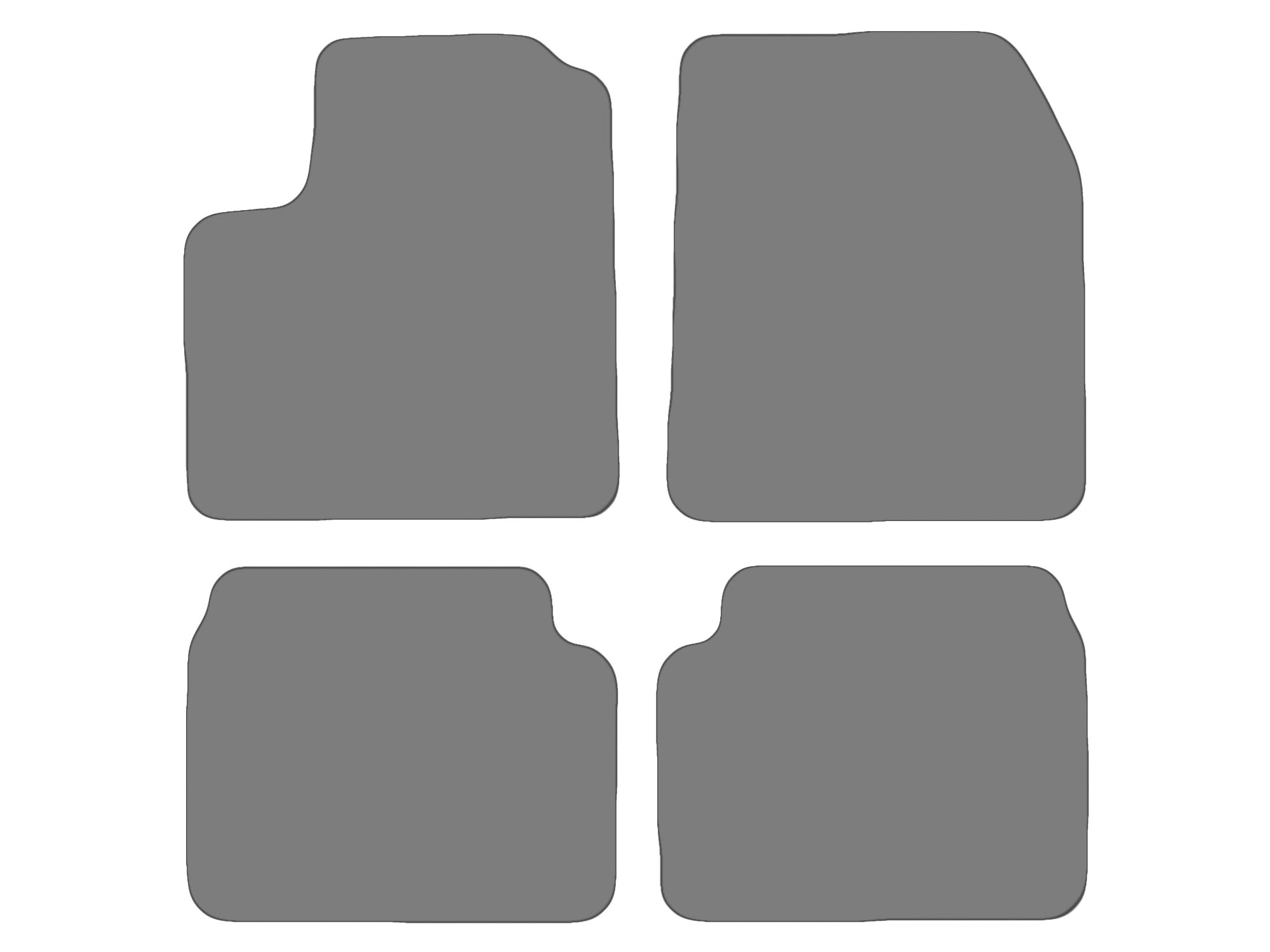 Tapis de voiture compatible avec Chevrolet Aveo Type T250, T255 (construction 2005 - actuelle)