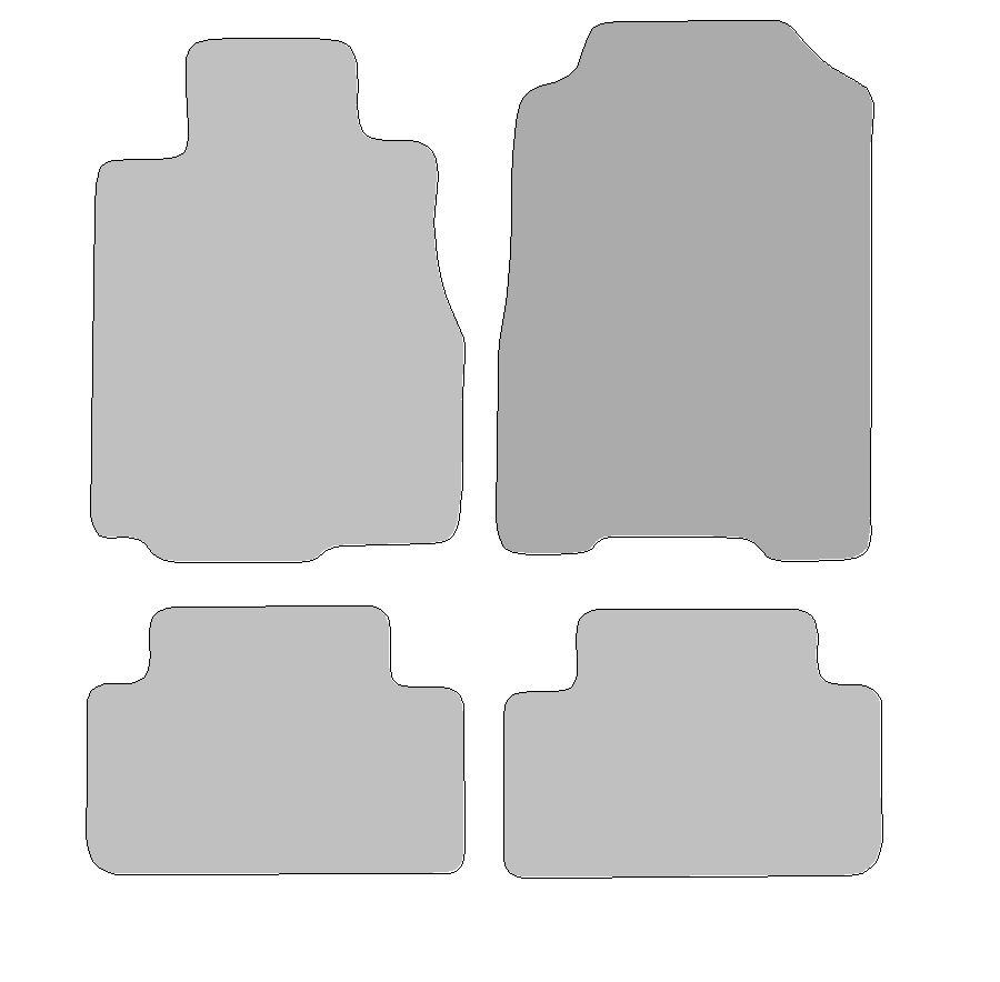 Fußmatten-Set für Honda CR-V V, Typ RT, RW (Baujahr 2016-2023)