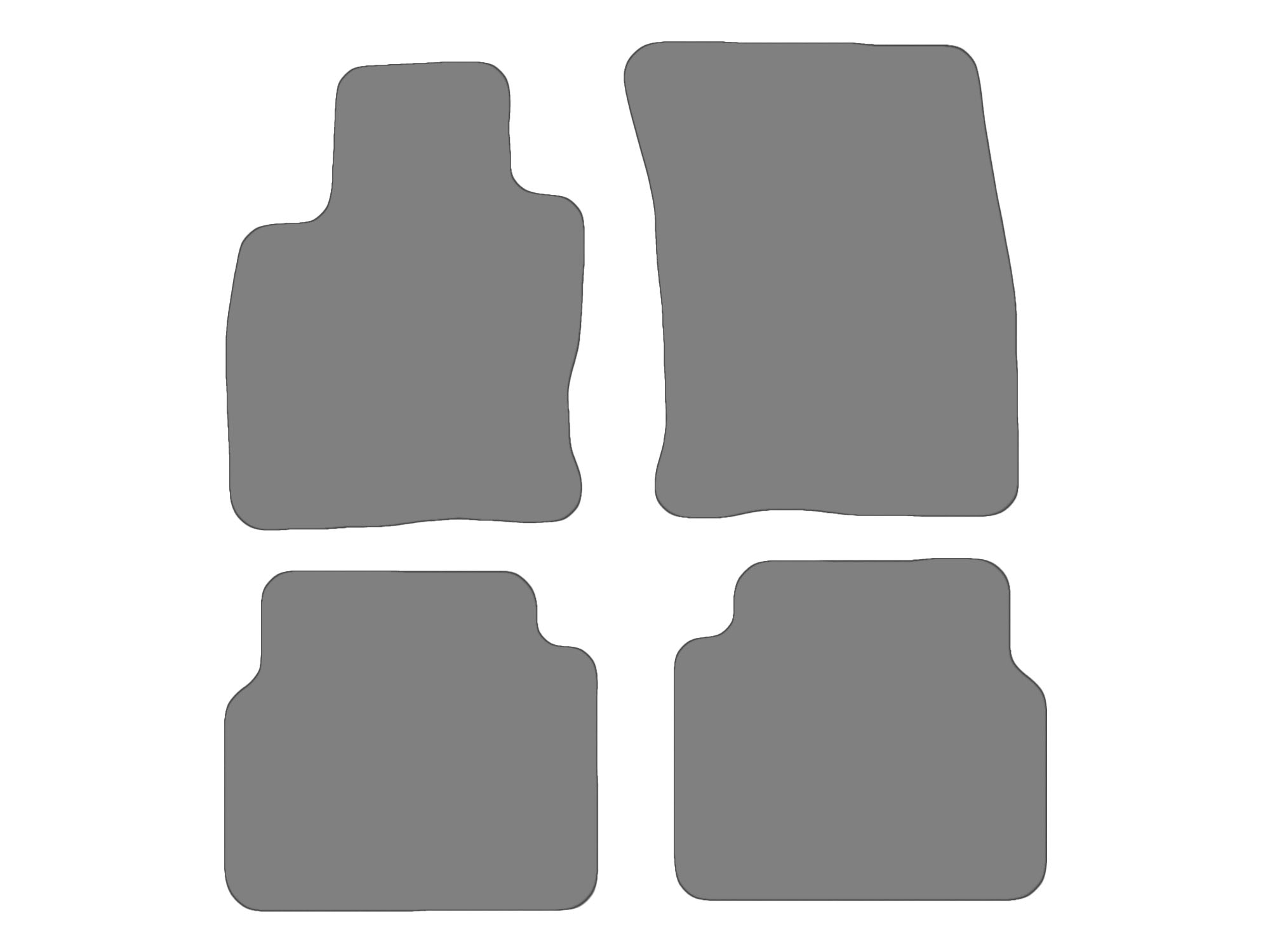 Jeu de tapis compatible avec Ford Kuga III, type DFK  (année de construction 2019-2025)