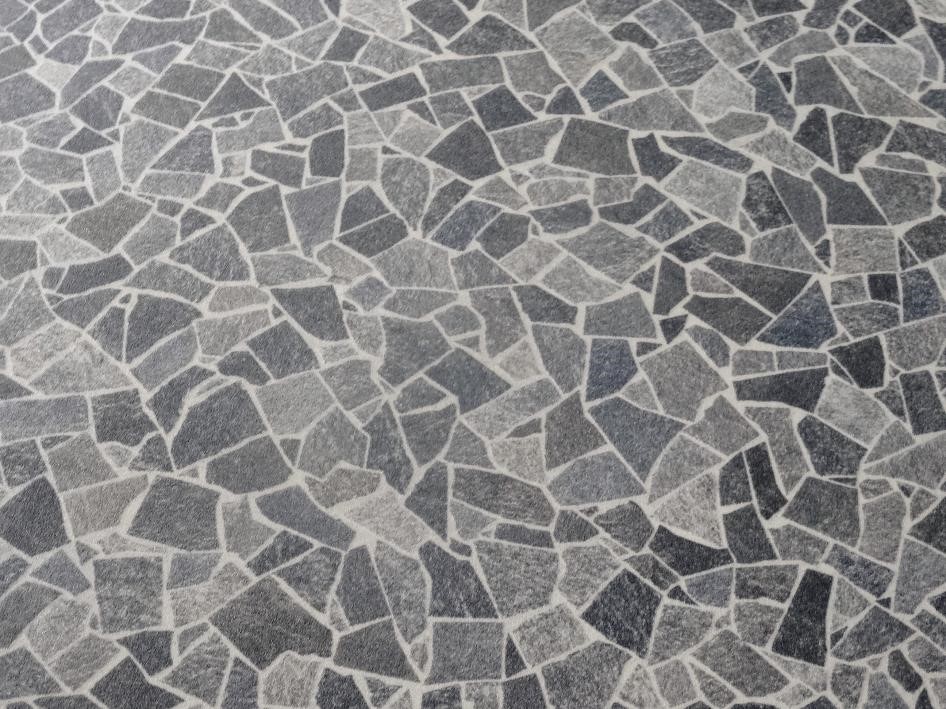 PVC in lebhafter Naturstein-Optik 2
