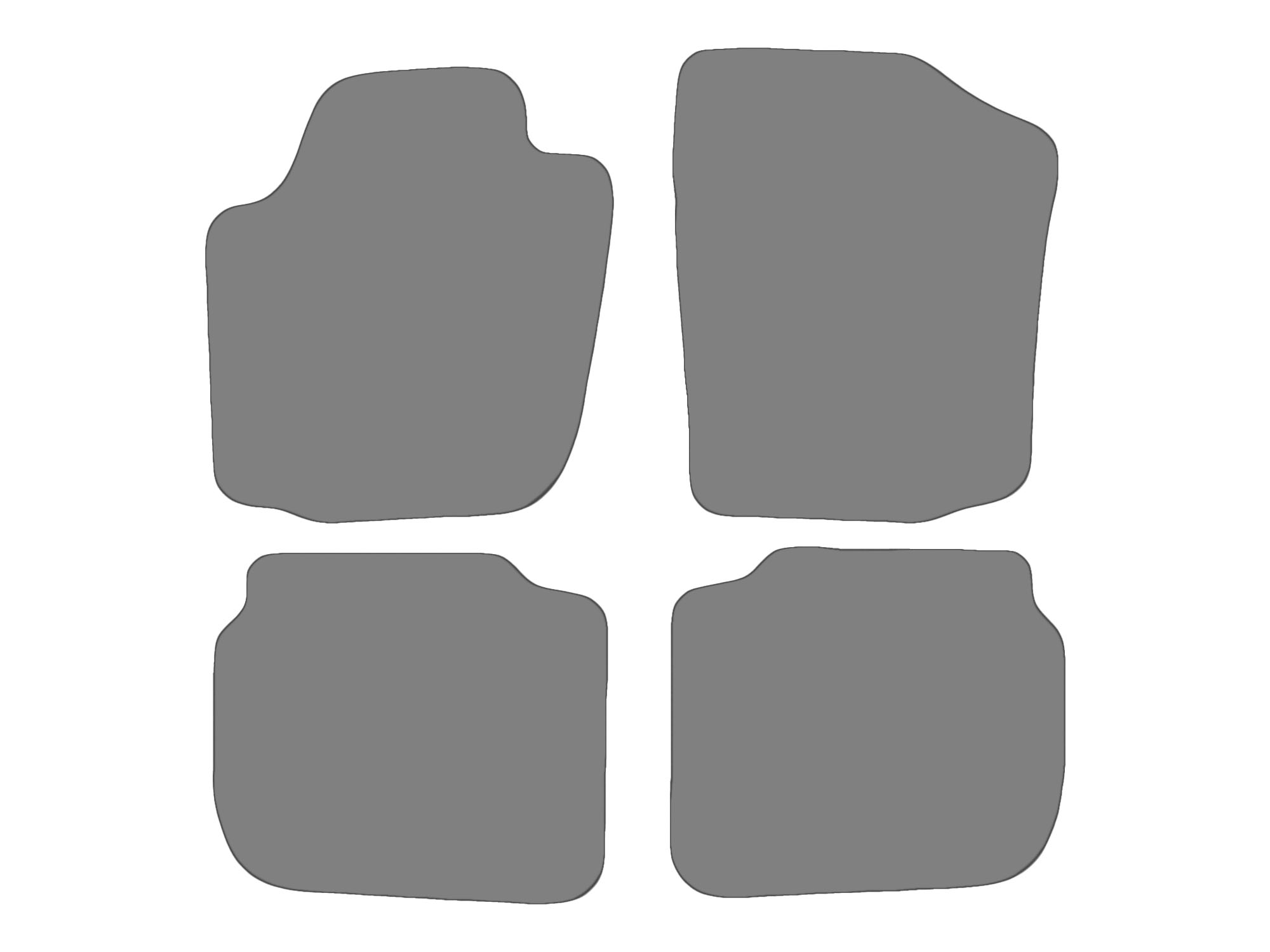 Vloermatenset compatibel voor Seat Toledo IV, type KG3  (bouwjaar 2012-2019)