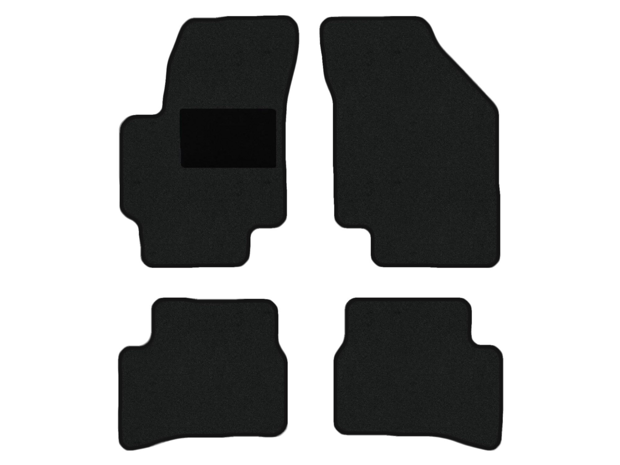 Vloermatten geschikt voor Kia Rio II Type JB (Bouwjaar 2005 - 2011)