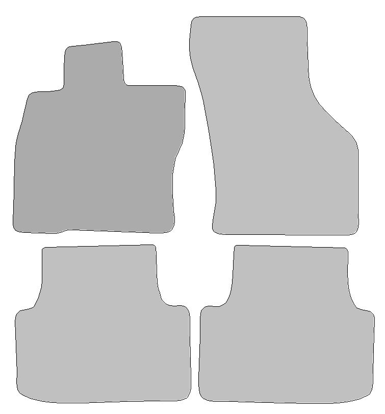 Fußmatten-Set für Seat Leon IV Typ KL (Baujahr ab 2020)