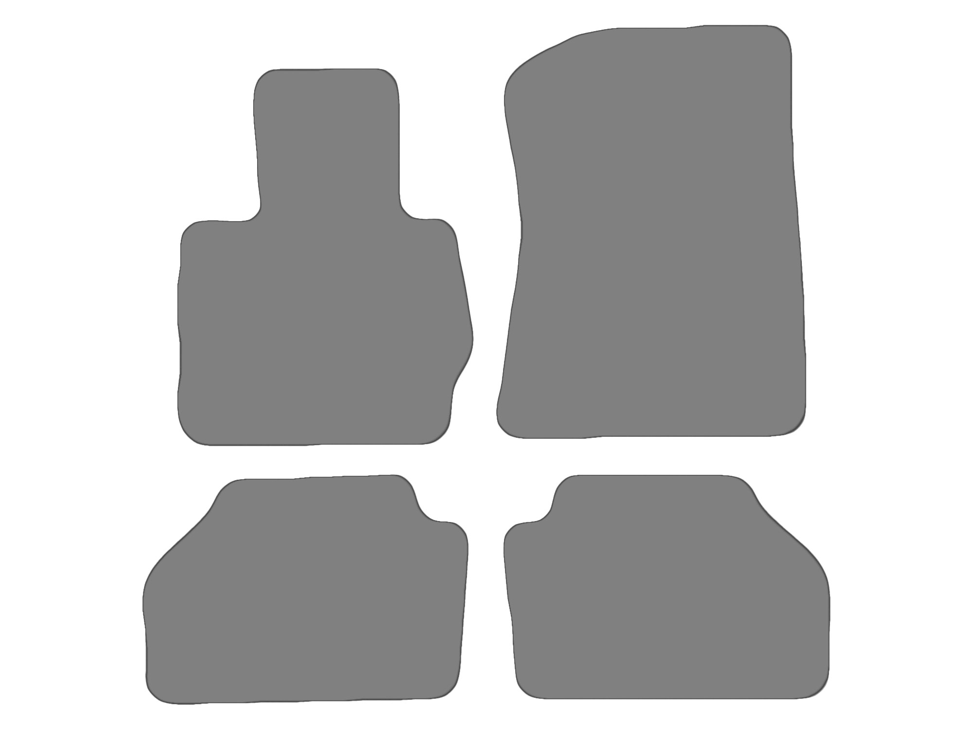 Floor mat set for BMW X4, type F26  (year of construction 2013-2018)