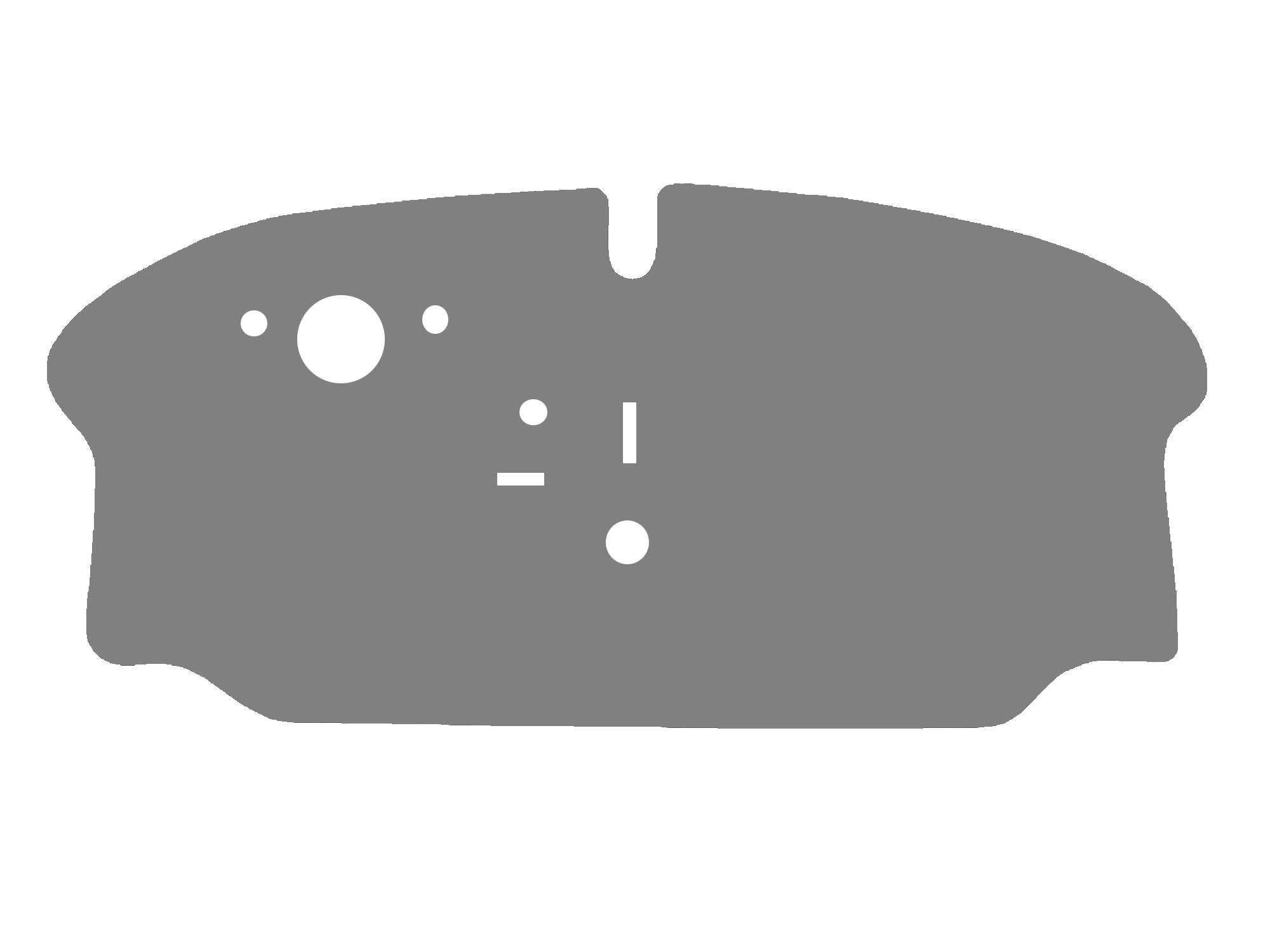 Jeu de tapis compatible avec VW T2, type   (année de construction 1967-1979) Jeu de tapis compatible avec VW T2, type   (année de construction 1967-1979)