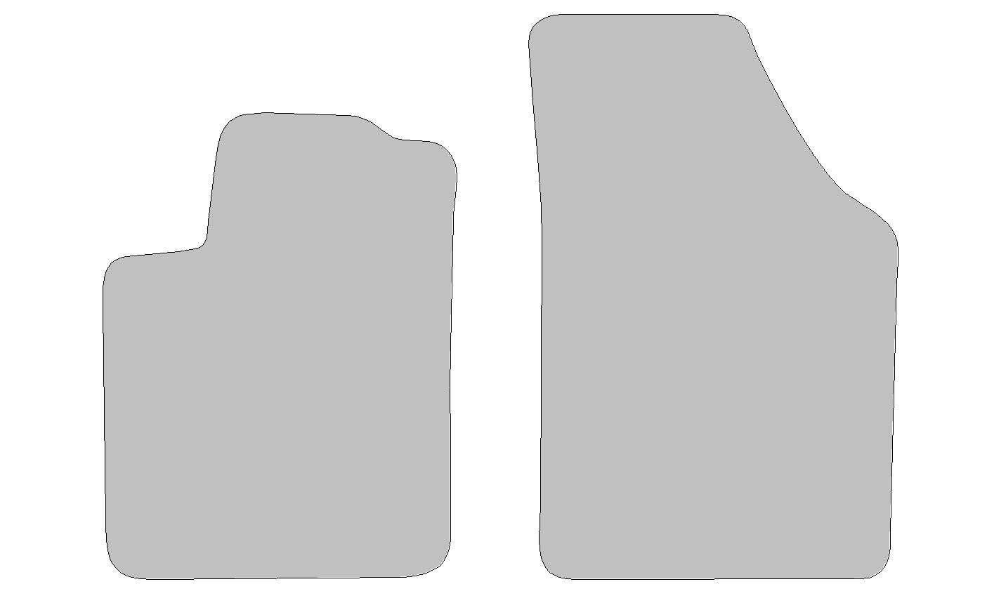Jeu de tapis compatible avec Peugeot RCZ, type   (année de construction 2010-2025)