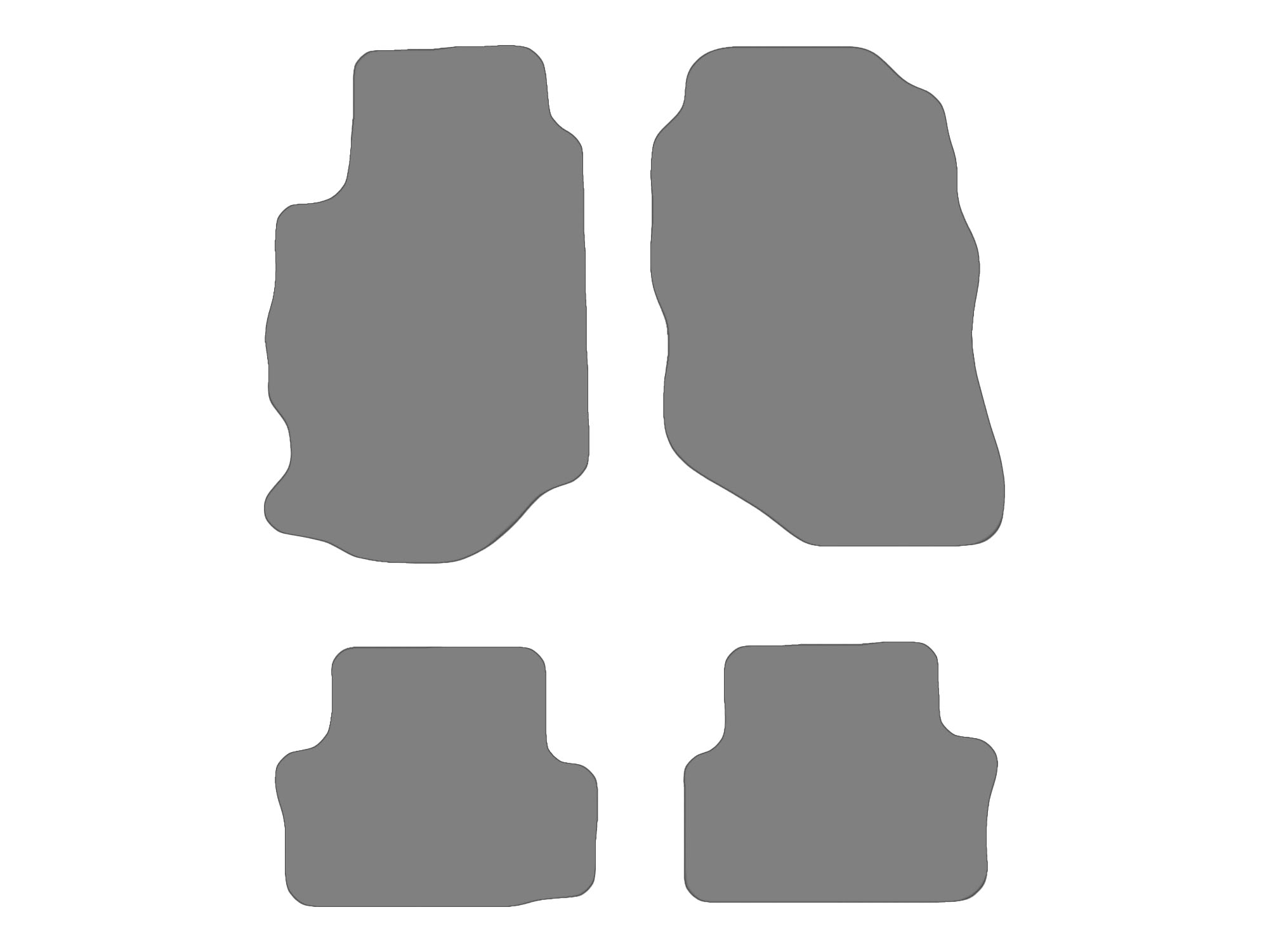Jeu de tapis compatible avec Ford Escort VII, type ANL, GAL  (année de construction 1995-2002)