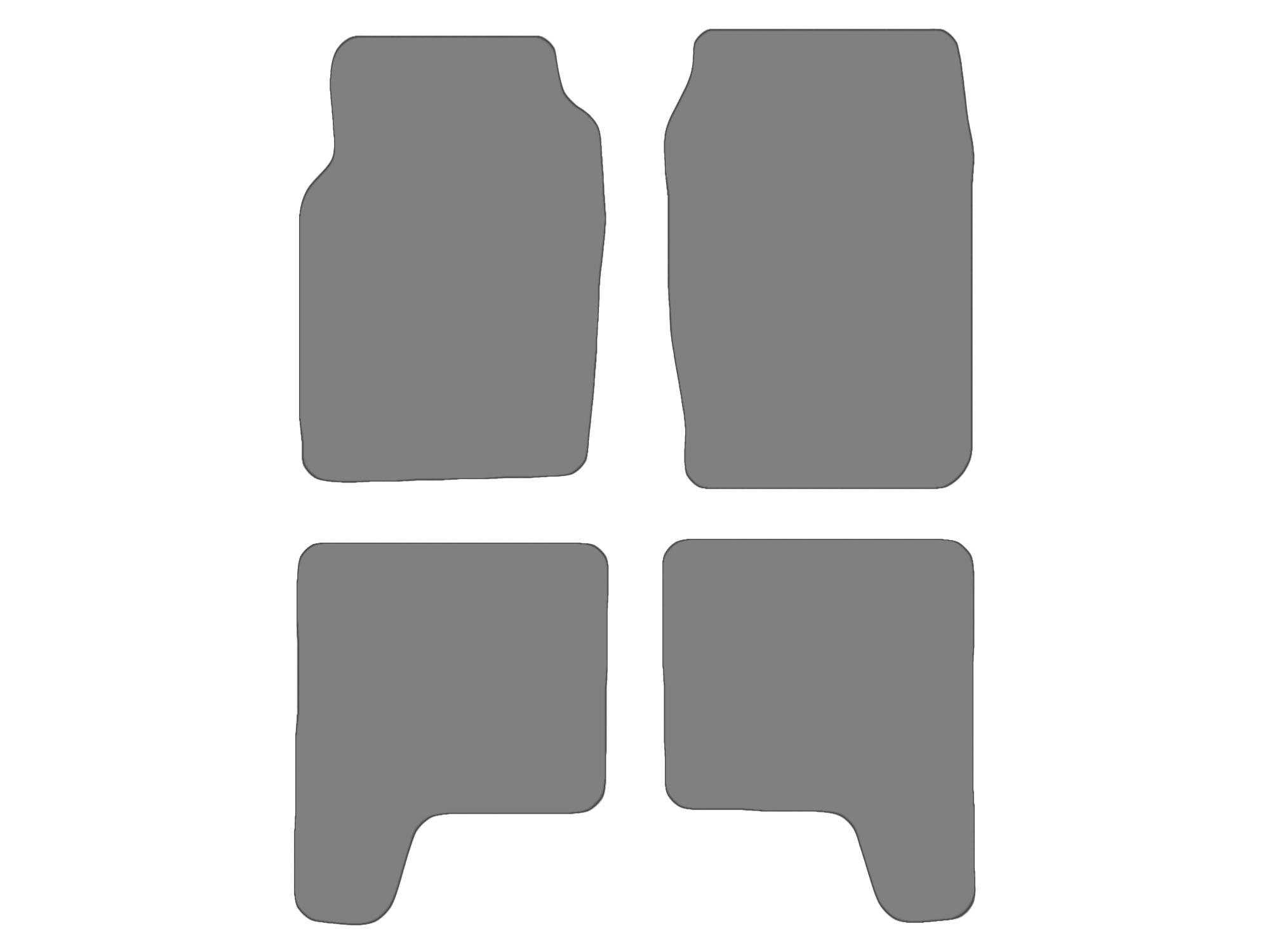 Vloermatenset compatibel voor Mitsubishi Galopper, type JK-01 langer Radstand (bouwjaar 1998-2003) Vloermatenset compatibel voor Mitsubishi Galopper, type JK-01 langer Radstand (bouwjaar 1998-2003)