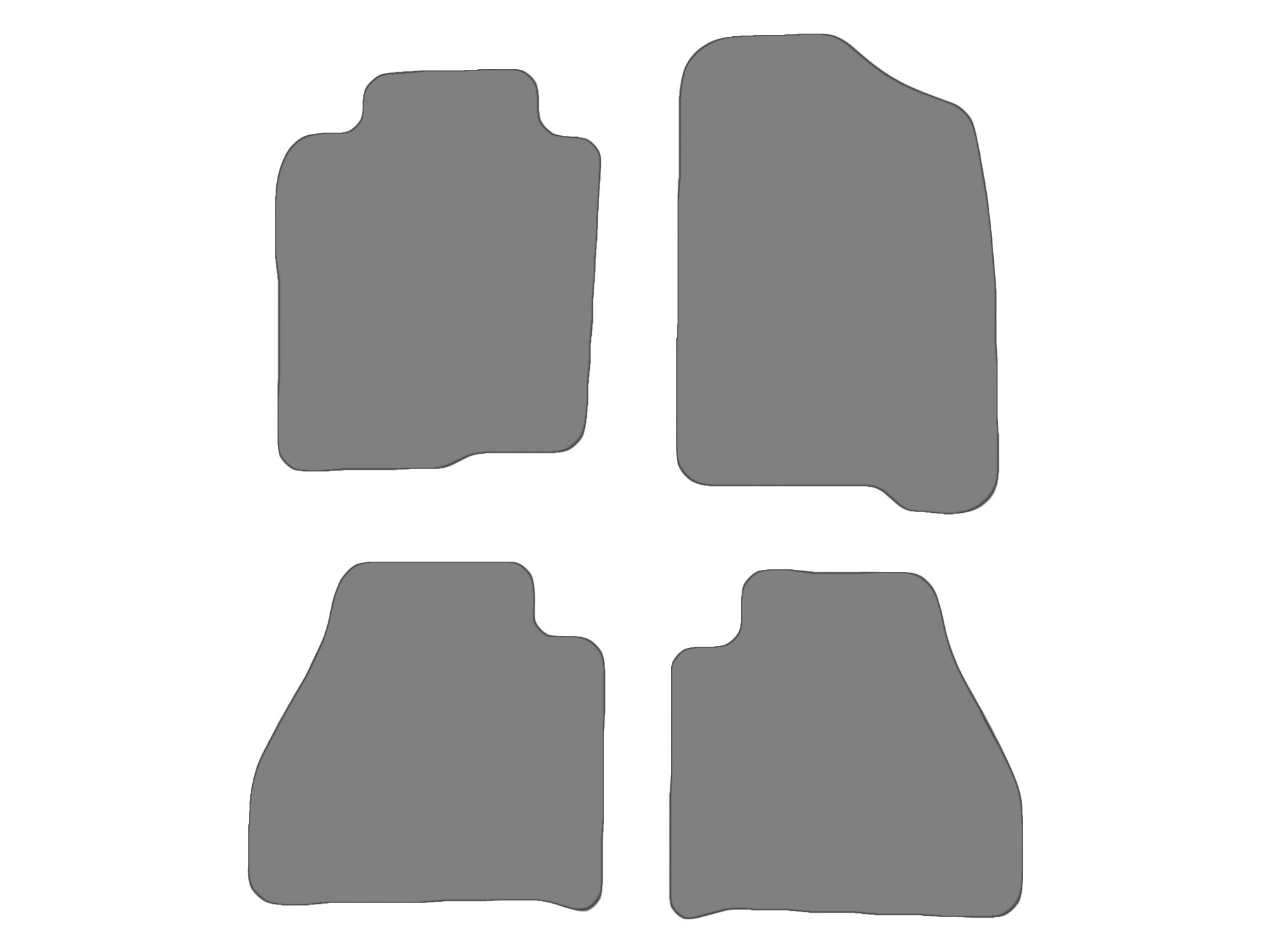 Fußmatten passend für Nissan Navara Typ D23 (Baujahr 2014 - aktuell)