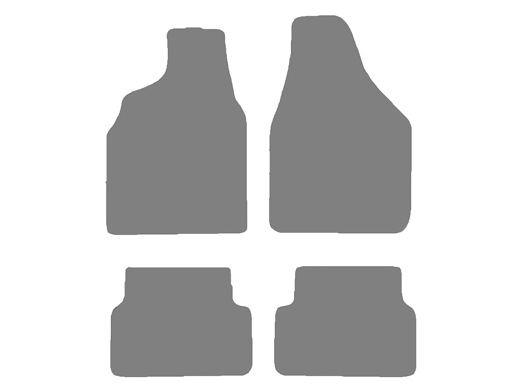 Vloermatenset compatibel voor Seat Marbella, type 28, 028A  (bouwjaar 1986-1998)