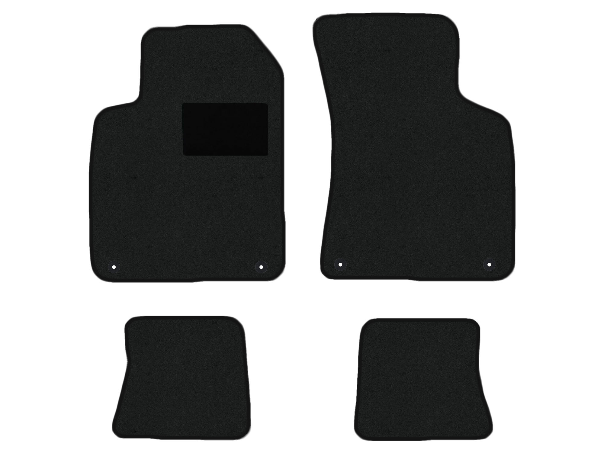 Tapis de voiture compatible avec Audi TT Type 8N (construction 1998 - 2006)