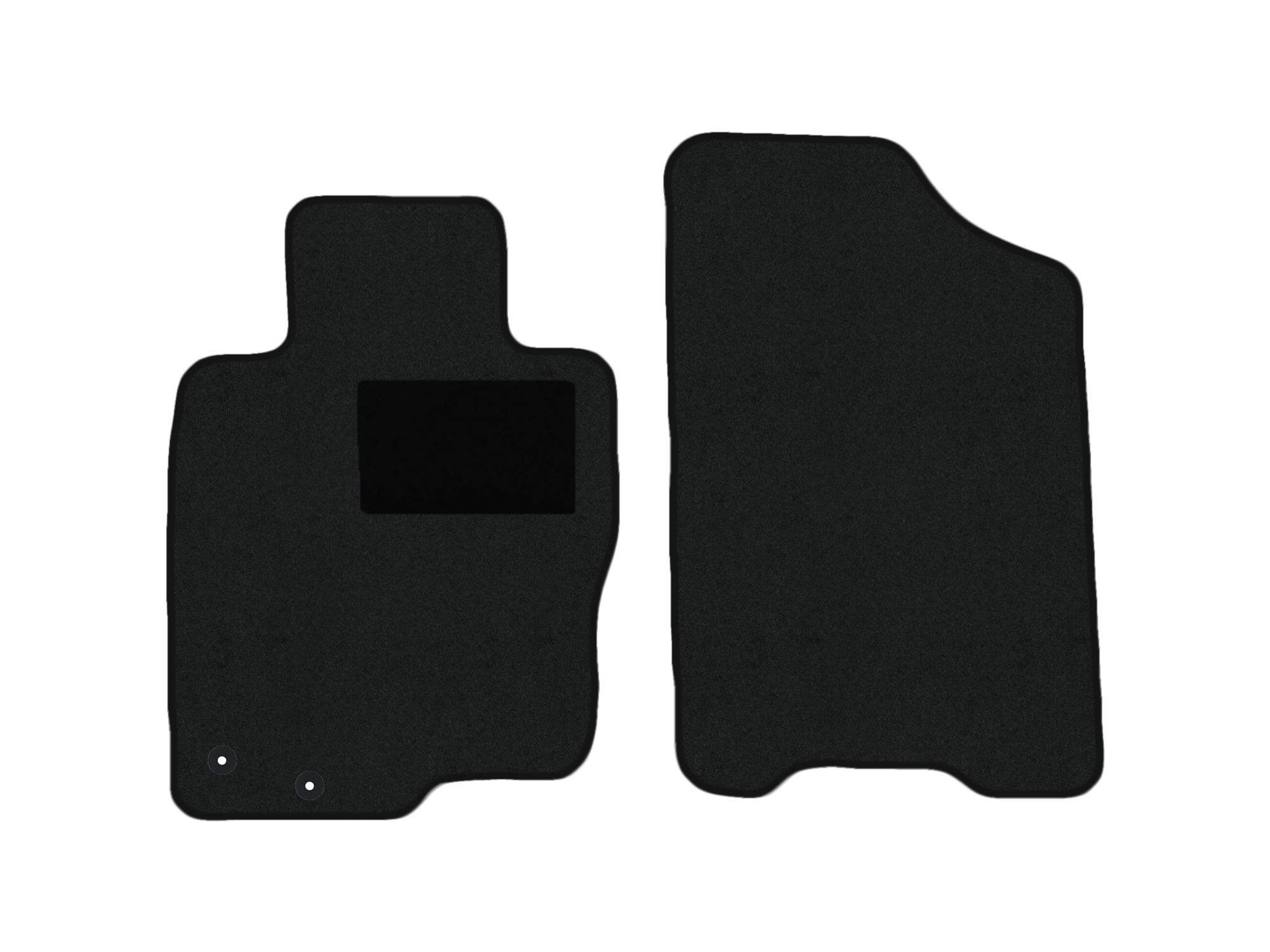 Resterende voorraad: Automatten geschikt voor Nissan Navara D23 KC, Hit schwarz, Kettingkleur zwart