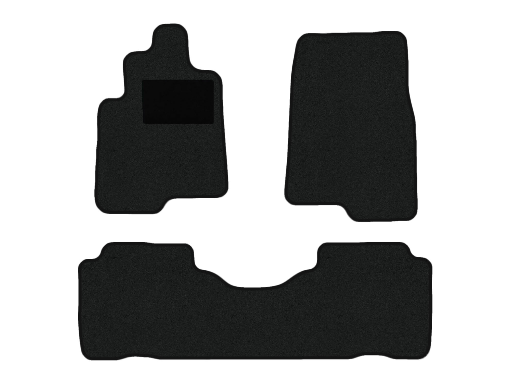Jeu de tapis compatible avec Mitsubishi Pajero III, type V6W, V7W kurzer Radstand (année de construction 2000-2007) Jeu de tapis compatible avec Mitsubishi Pajero III, type V6W, V7W kurzer Radstand (année de construction 2000-2007)