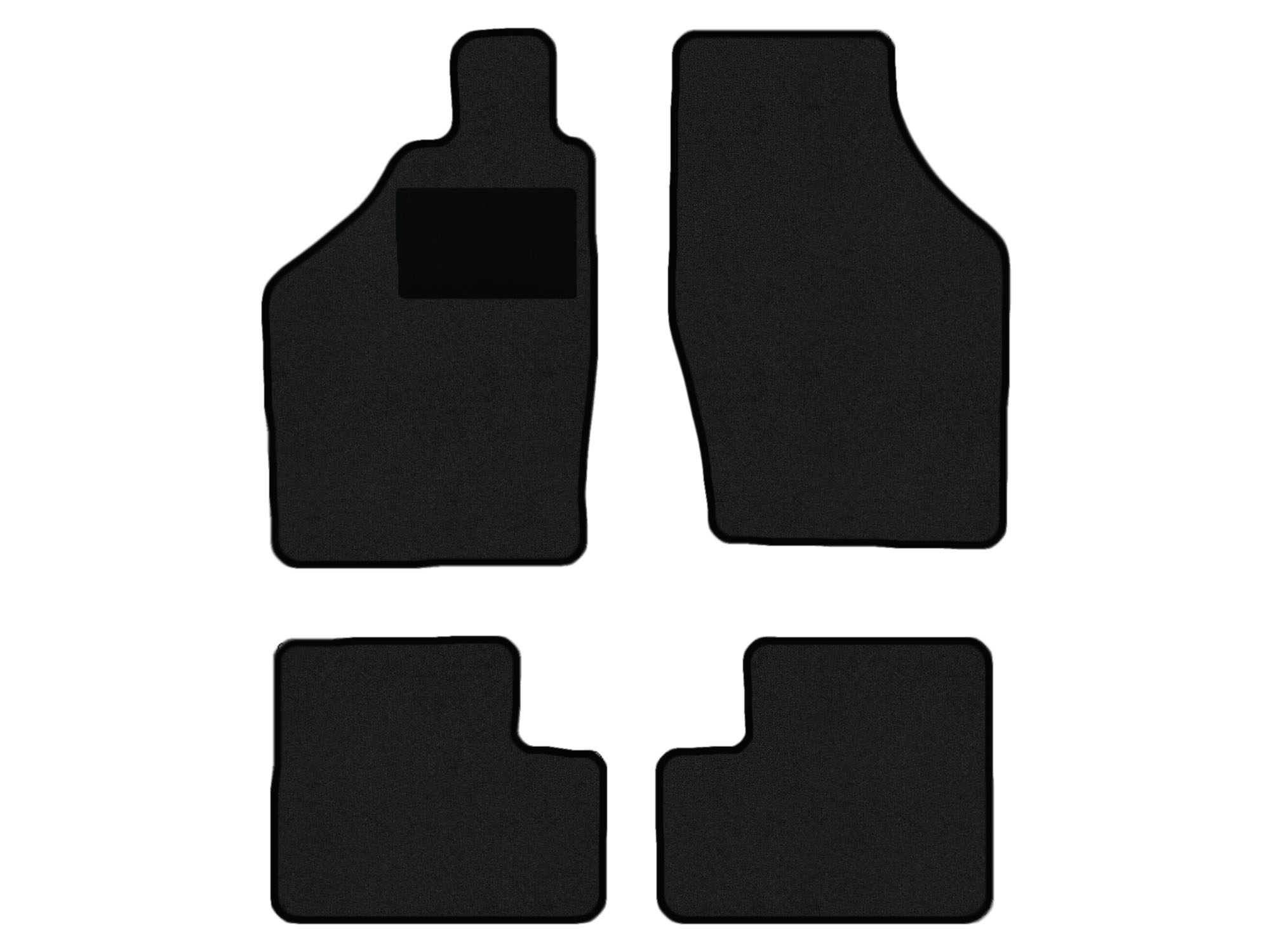 Tapis de voiture compatible avec Opel Kadett D Type 31-39, 41-46 (construction 1979 - 1984)