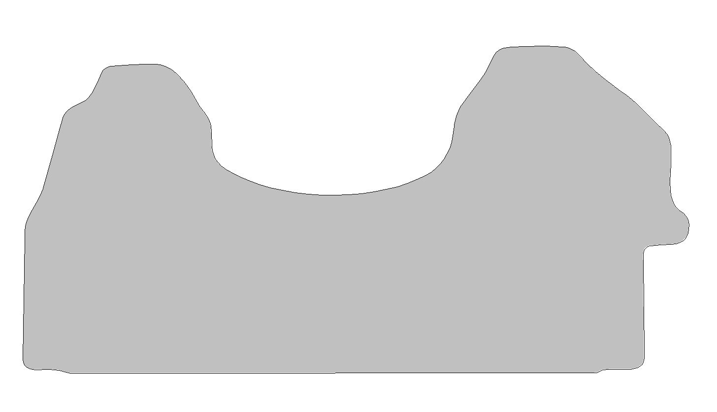 Fußmatten-Set für Mercedes Sprinter, Typ B907, B910 (Baujahr 2018-2023)