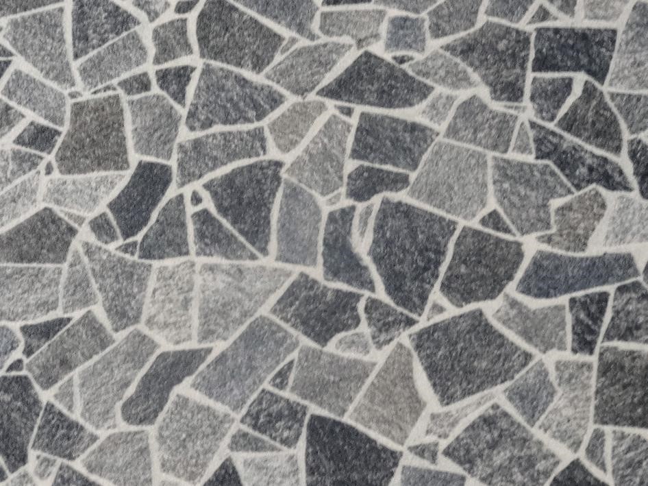 PVC in lebhafter Naturstein-Optik 3