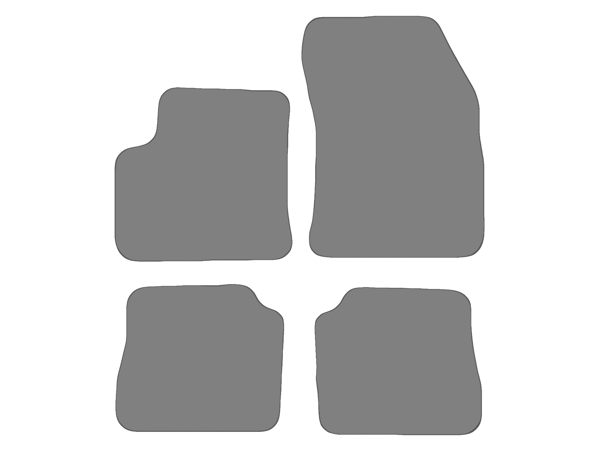 Tapis de voiture compatible avec Citroen E-C4 Type  (construction 2021 - actuelle)