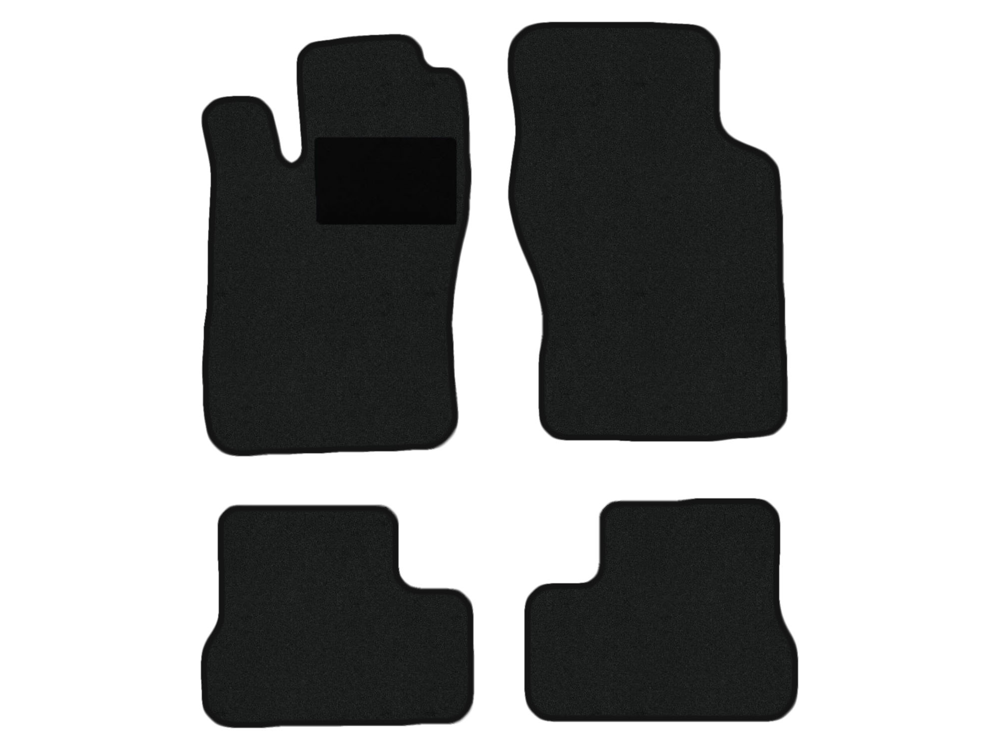 Tapis de voiture compatible avec Opel Astra F Type 51-59 ohne Klimaanlage (construction 1991 - 2001)