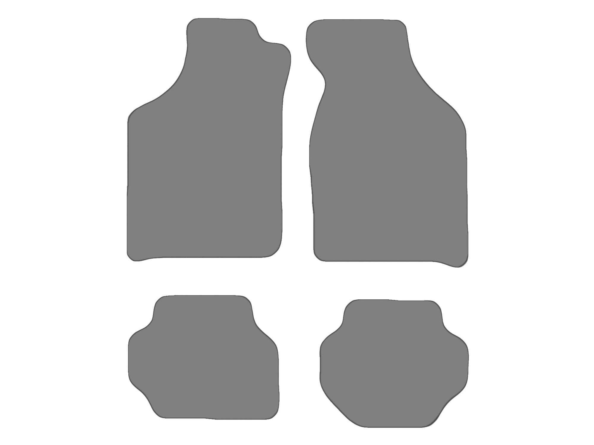 Jeu de tapis compatible avec Ford Fiesta, type GFJ  (année de construction 1989-1993)