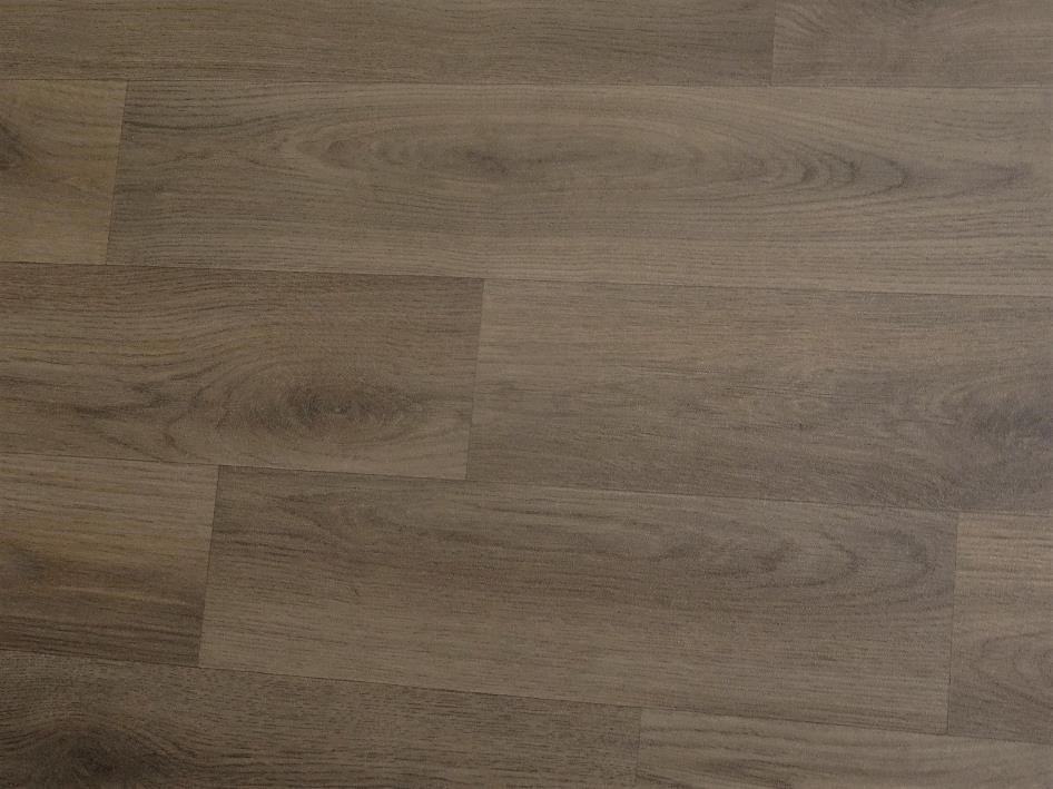 PVC in schlichter, brauner Holz-Optik 4