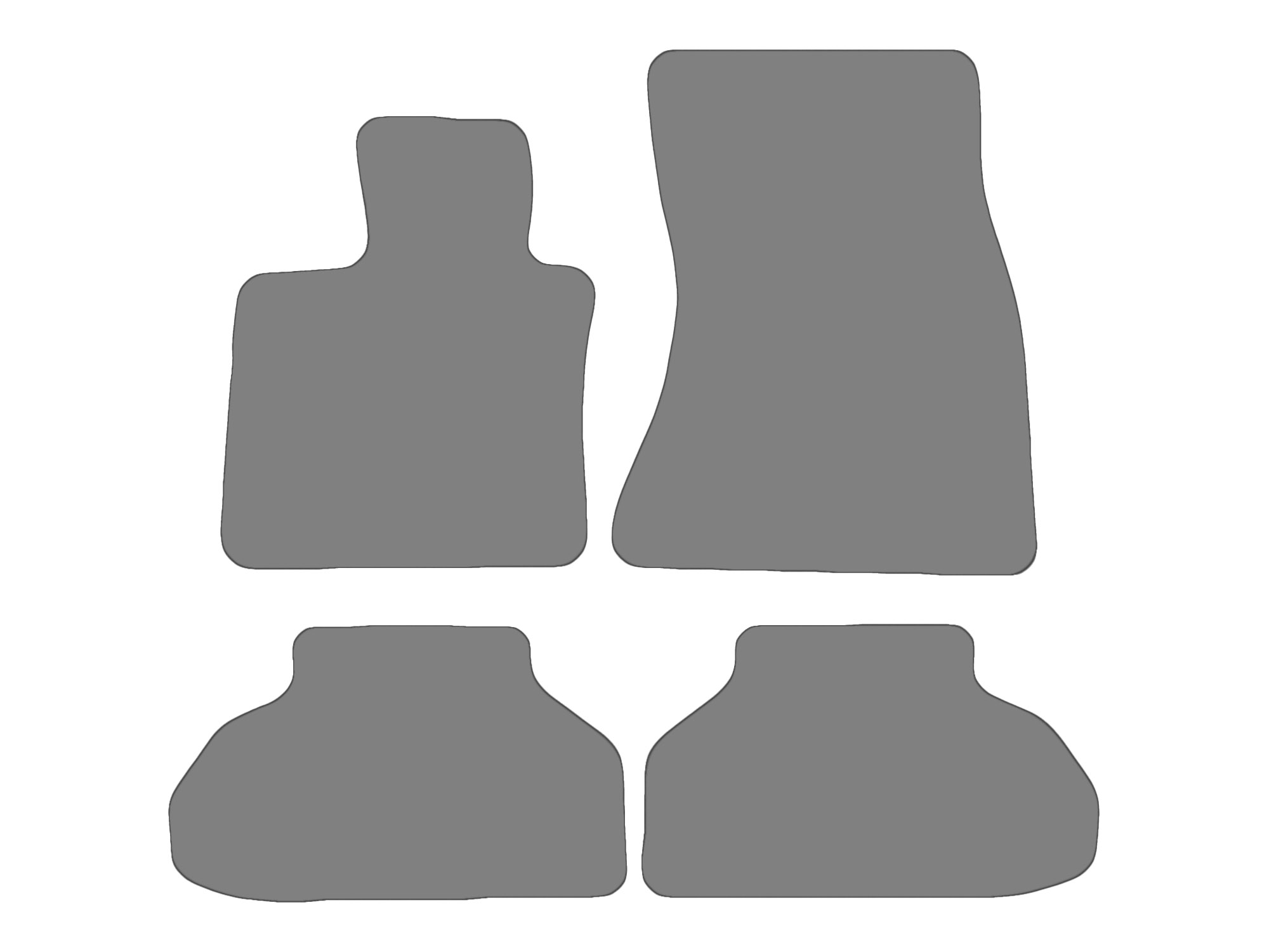 Floor mat set for BMW X6, type F16, F86  (year of construction 2015-2019)