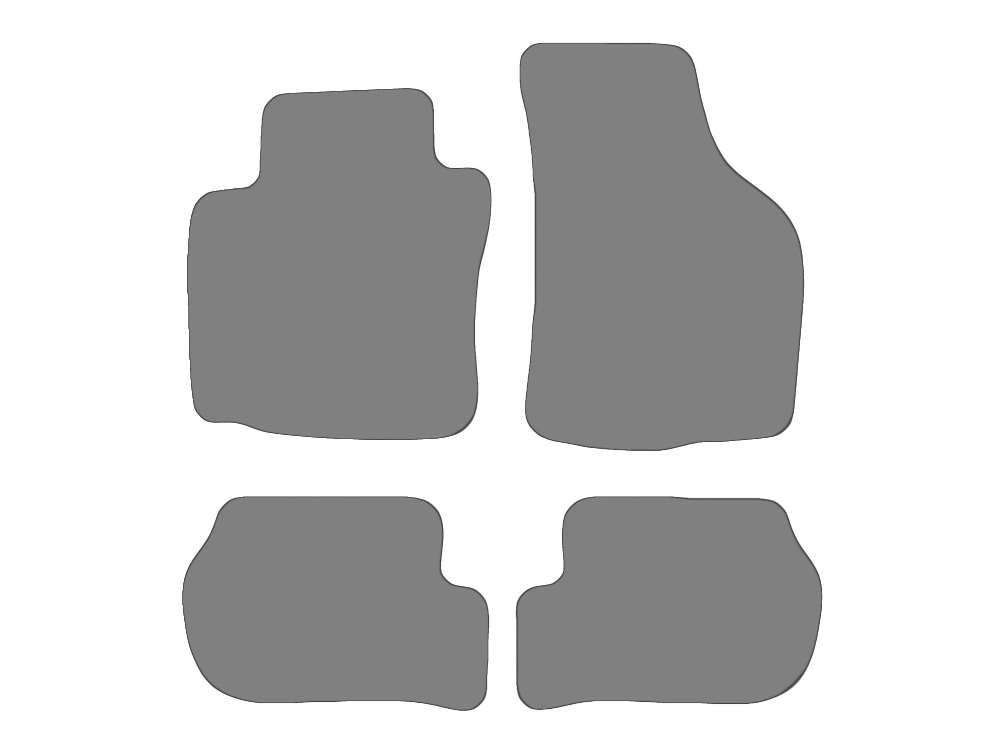 Floor mat set for Skoda Octavia II, type 1Z3, 1Z5 (year of construction 2004-2013) Floor mat set for Skoda Octavia II, type 1Z3, 1Z5 (year of construction 2004-2013)