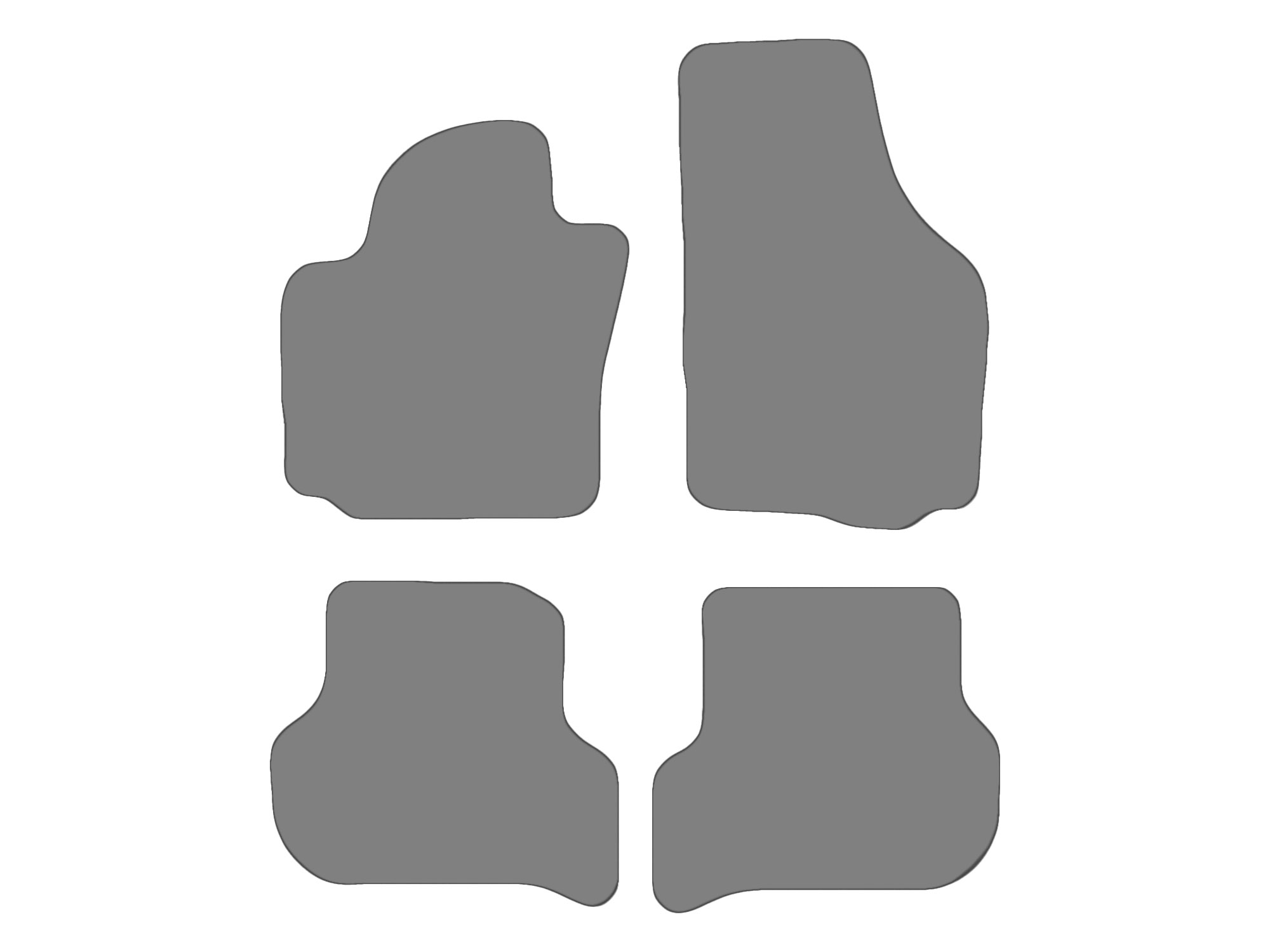 Vloermatenset compatibel voor VW Golf Plus, type 5M1, 521 (bouwjaar 2004-2014) Vloermatenset compatibel voor VW Golf Plus, type 5M1, 521 (bouwjaar 2004-2014)