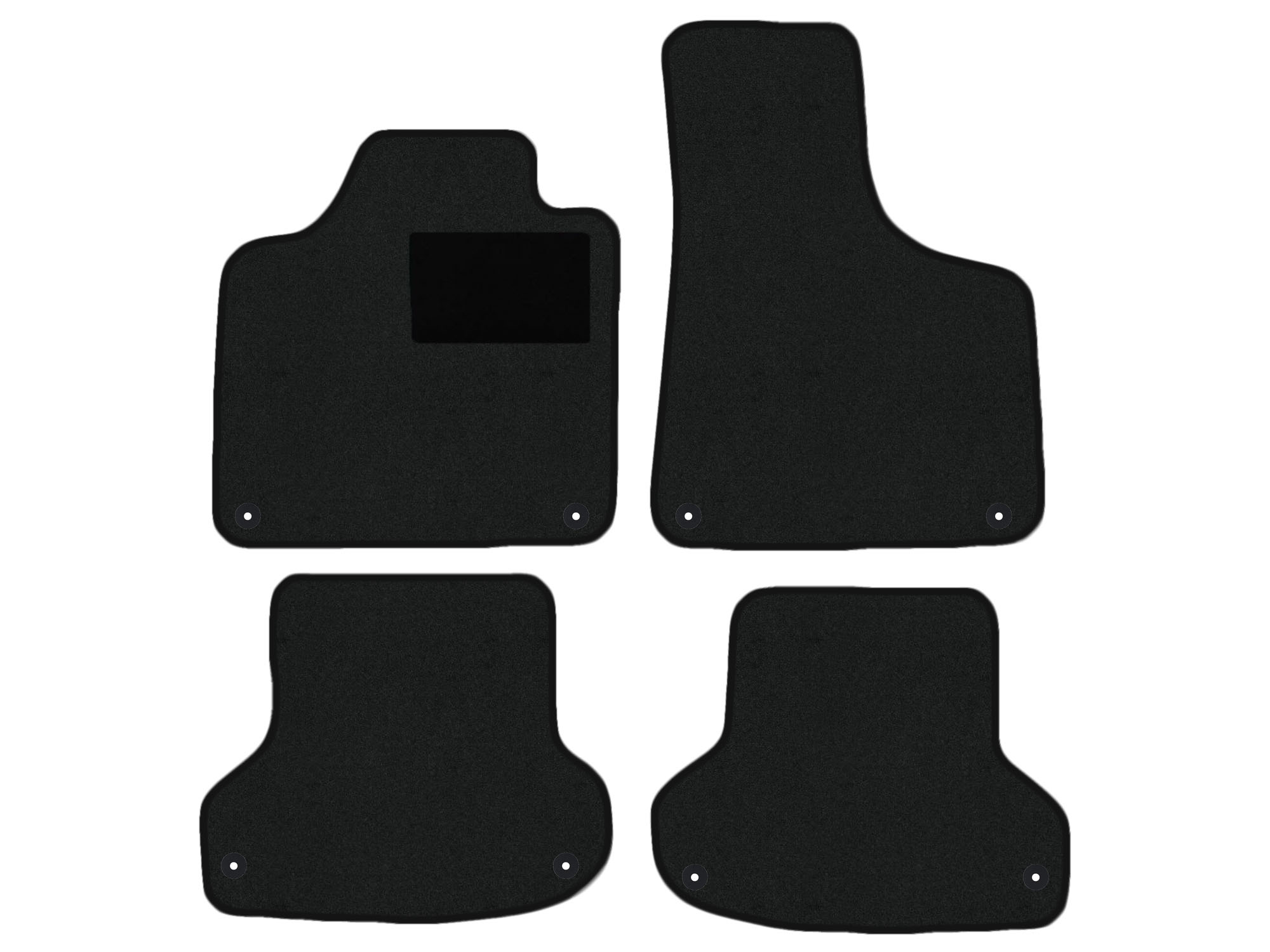 Tapis de voiture compatible avec Audi A3 Type 8P (construction 2003 - 2013)