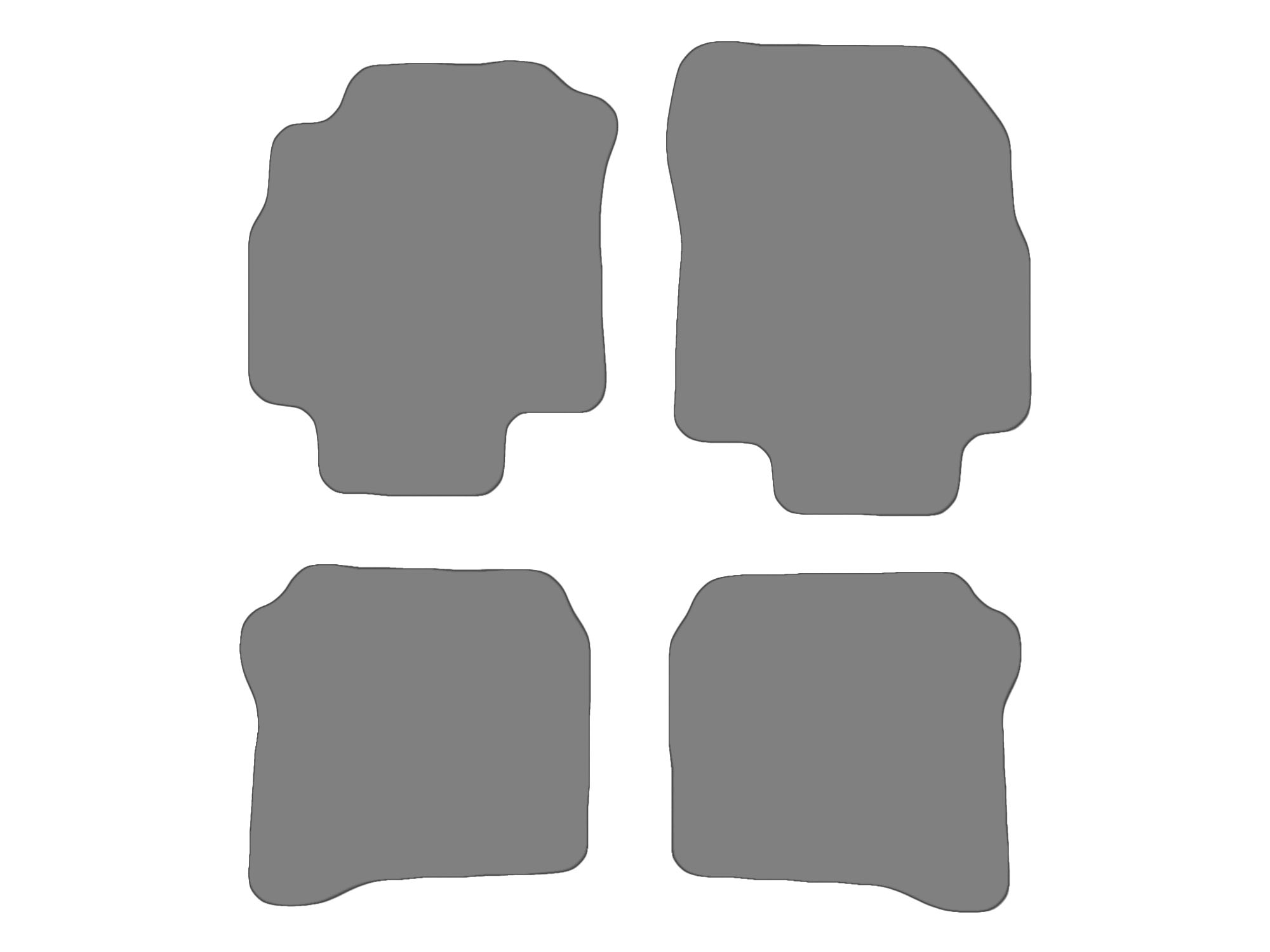 Fußmatten passend für Nissan Primera Typ P12, WP12 (Baujahr 2002 - 2008)