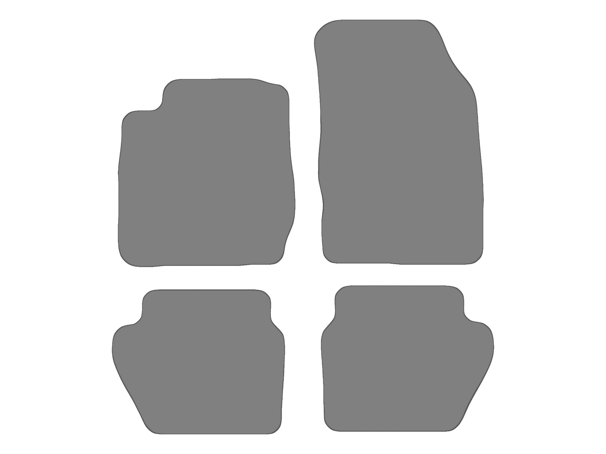 Jeu de tapis compatible avec Ford Fiesta VI, type CB1, CCN  (année de construction 2008-2012)