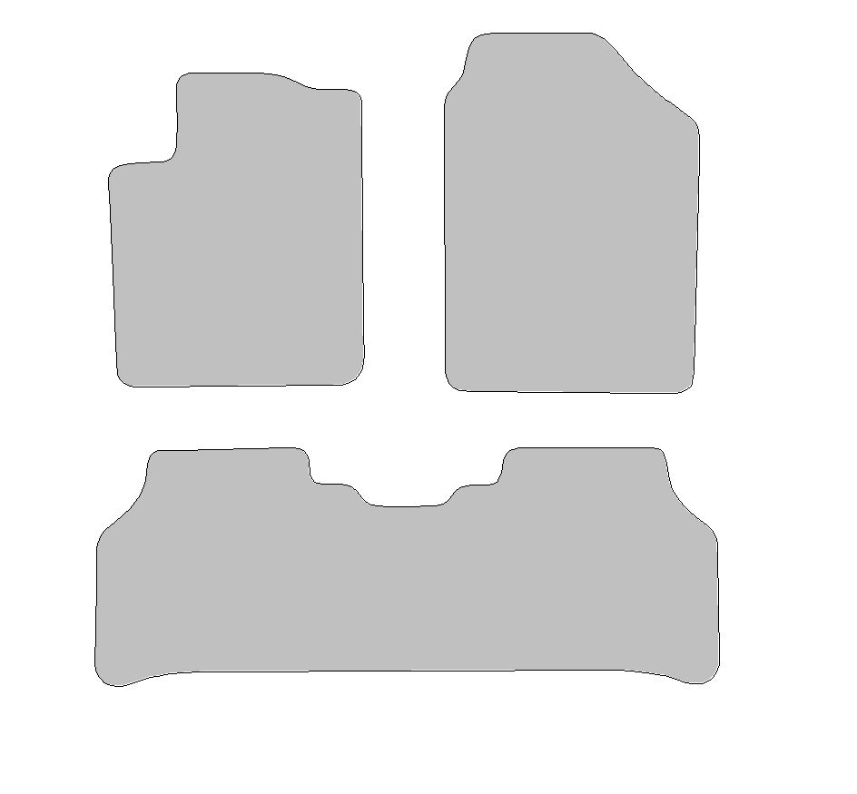 Tapis de voiture adaptés pour Hyundai Inster Type  (construction 2026 - actuelle)